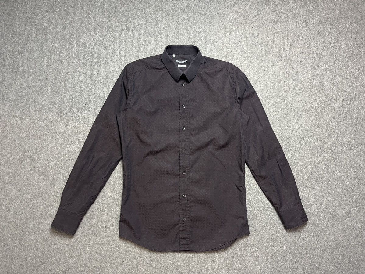 Dolce & Gabbana Dolce Gabbana monogram gold shirt Size US M / EU 48-50 / 2 - 1 Thumbnail