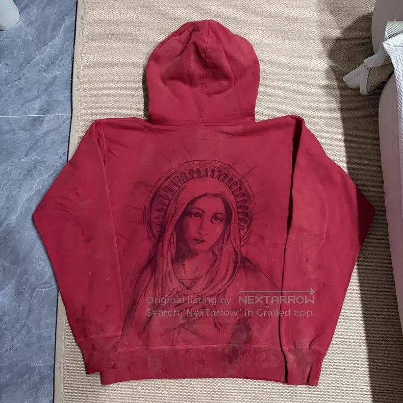 Saint Michael Saint Michael Old washed virgin angel baby hoodie sweatshi Size US L / EU 52-54 / 3 - 2 Thumbnail