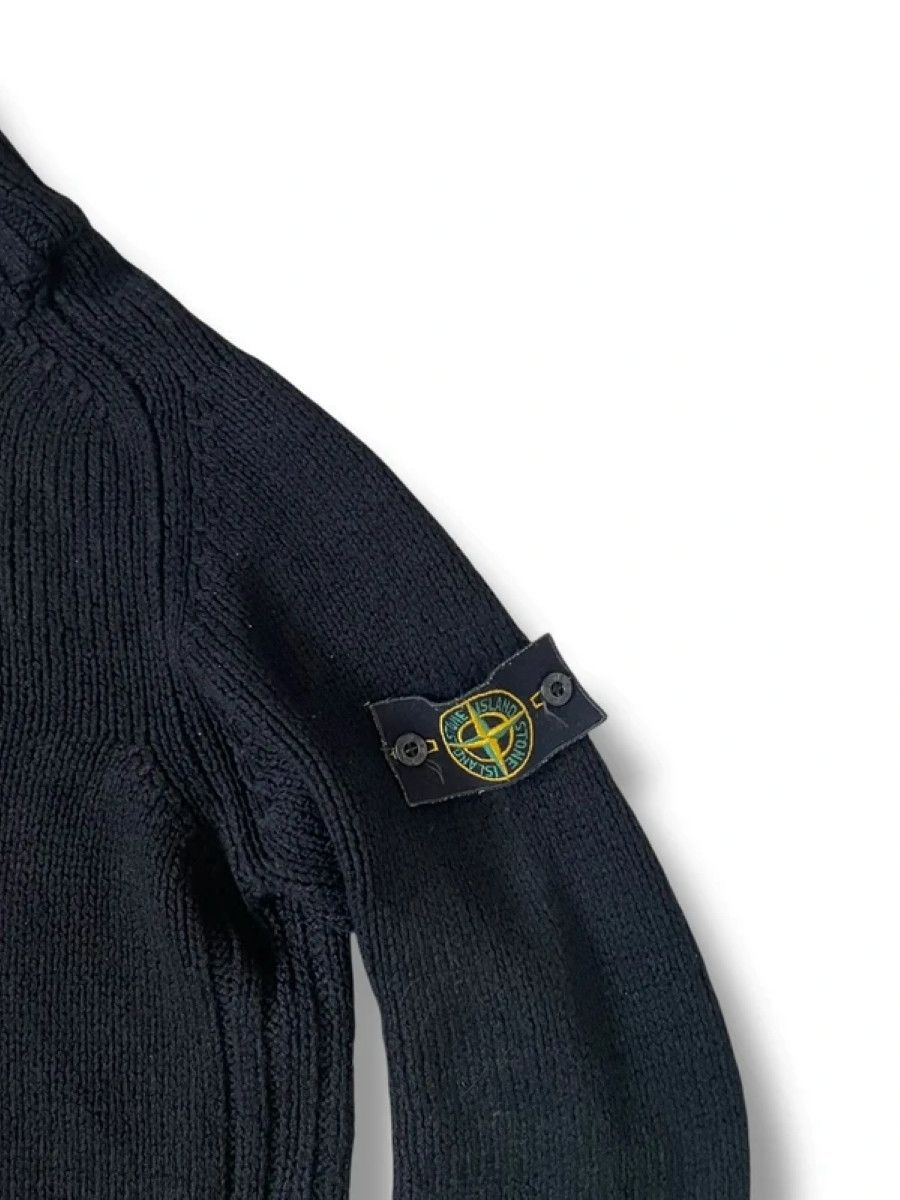 Stone Island Stone Island Men's Knitted Sweater, Troyer Half-Zip, Size US M / EU 48-50 / 2 - 3 Thumbnail