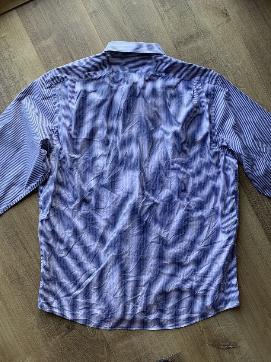 Ralph Lauren Black Label Ralph Lauren Black label striped shirt Size US XL / EU 56 / 4 - 5 Thumbnail