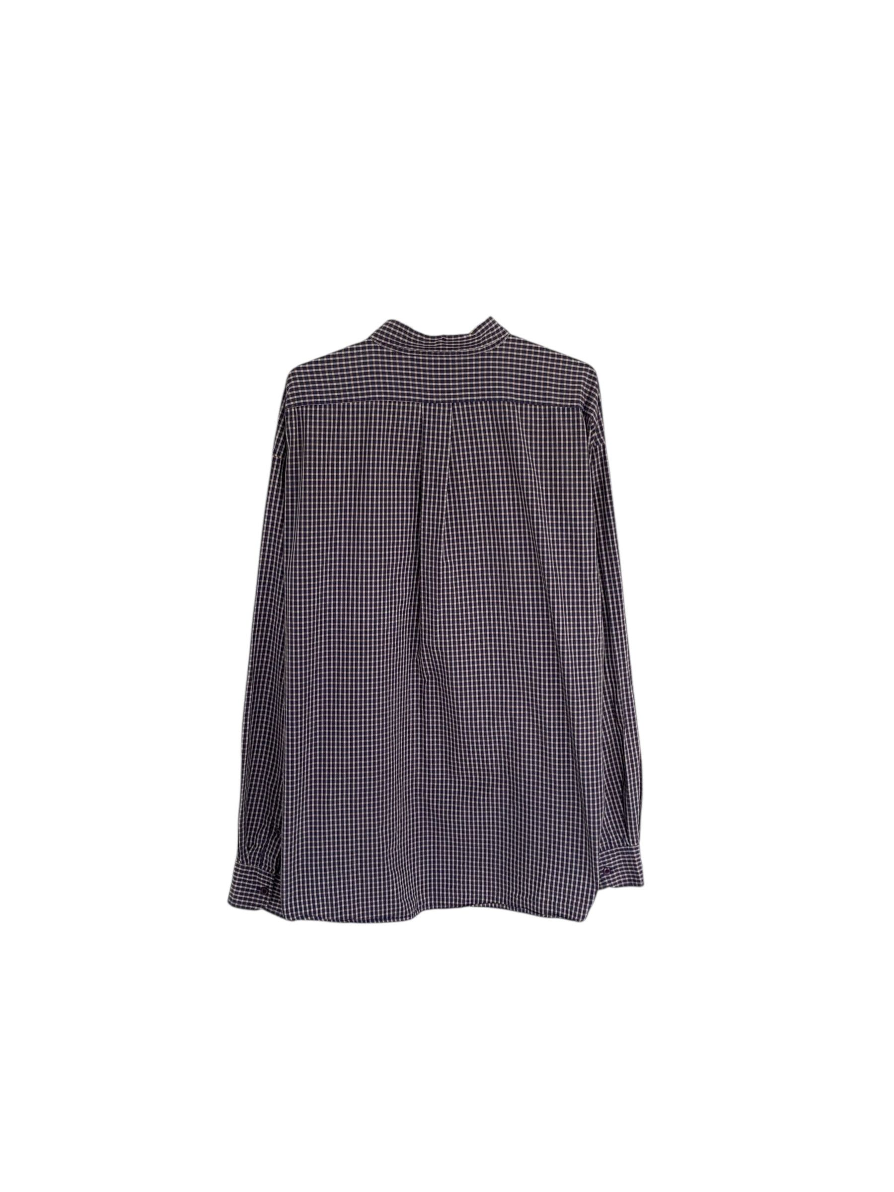 Yves Saint Laurent YSL vintage checkered shirt Size US XL / EU 56 / 4 - 5 Thumbnail