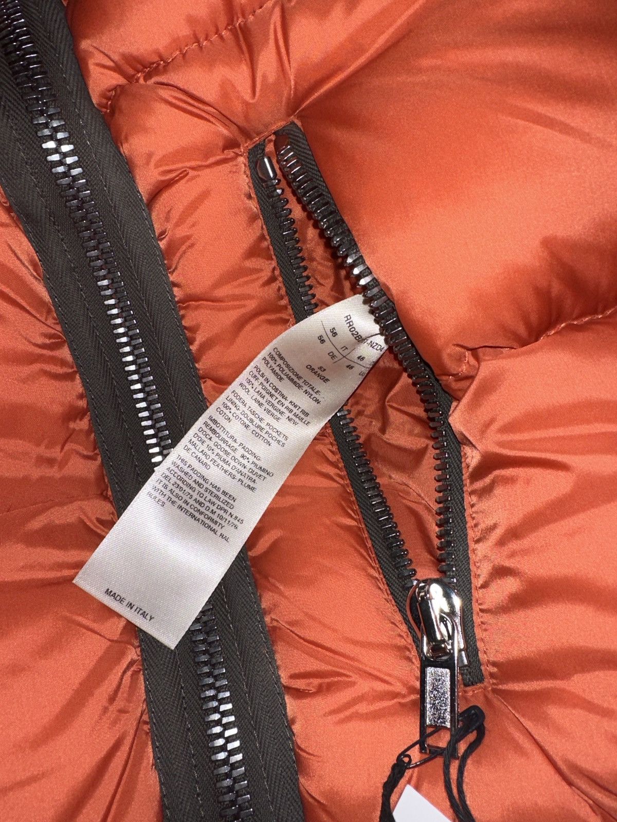 Rick Owens Rick Owen’s Gimp Puffer Orange Size US L / EU 52-54 / 3 - 7 Thumbnail