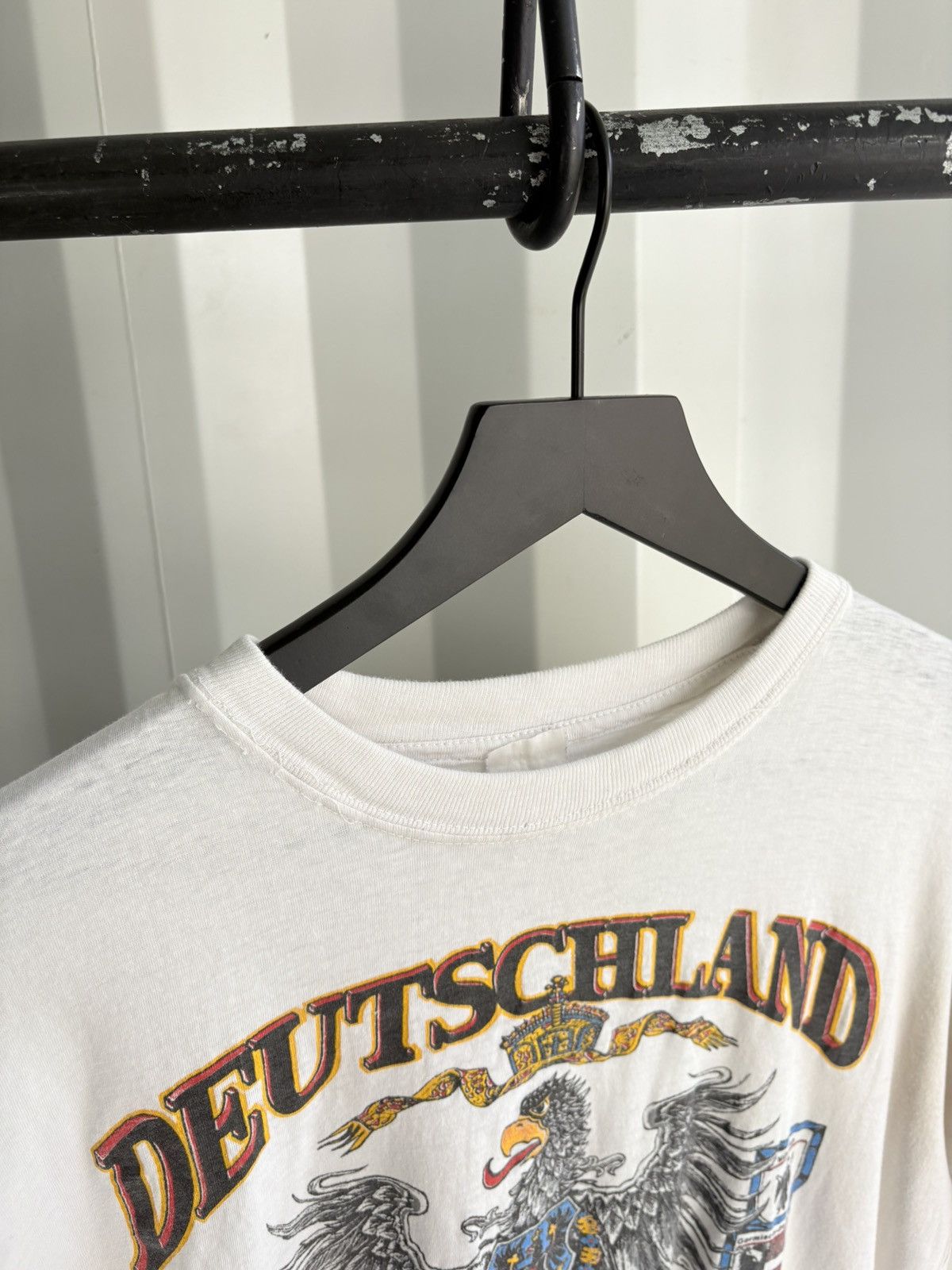 Vintage Germany Deutschland Thrashed Faded Distressed Shirt Grunge Size US M / EU 48-50 / 2 - 6 Thumbnail