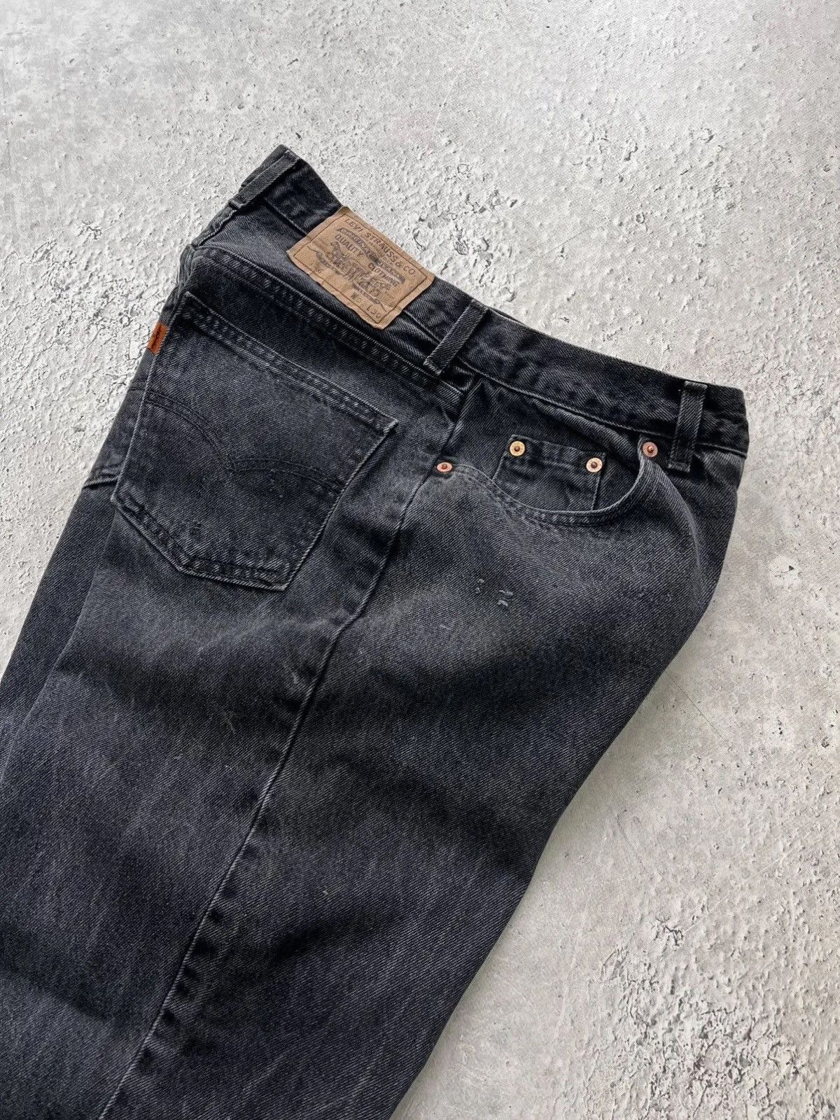 Levi's Rare retro orange tab Levi’s 90s jeans pans Size US 31 - 11 Thumbnail