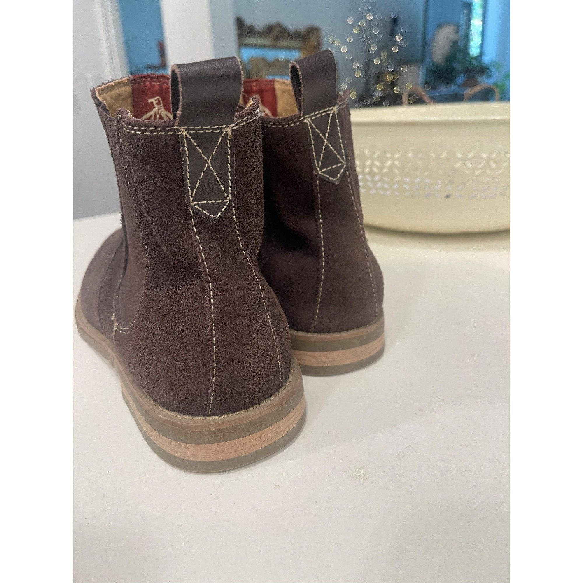 Original Penguin Penguin Suede Charlie Chaka Boots sz 11 Dark Brown Size US 11 / EU 44 - 13 Thumbnail