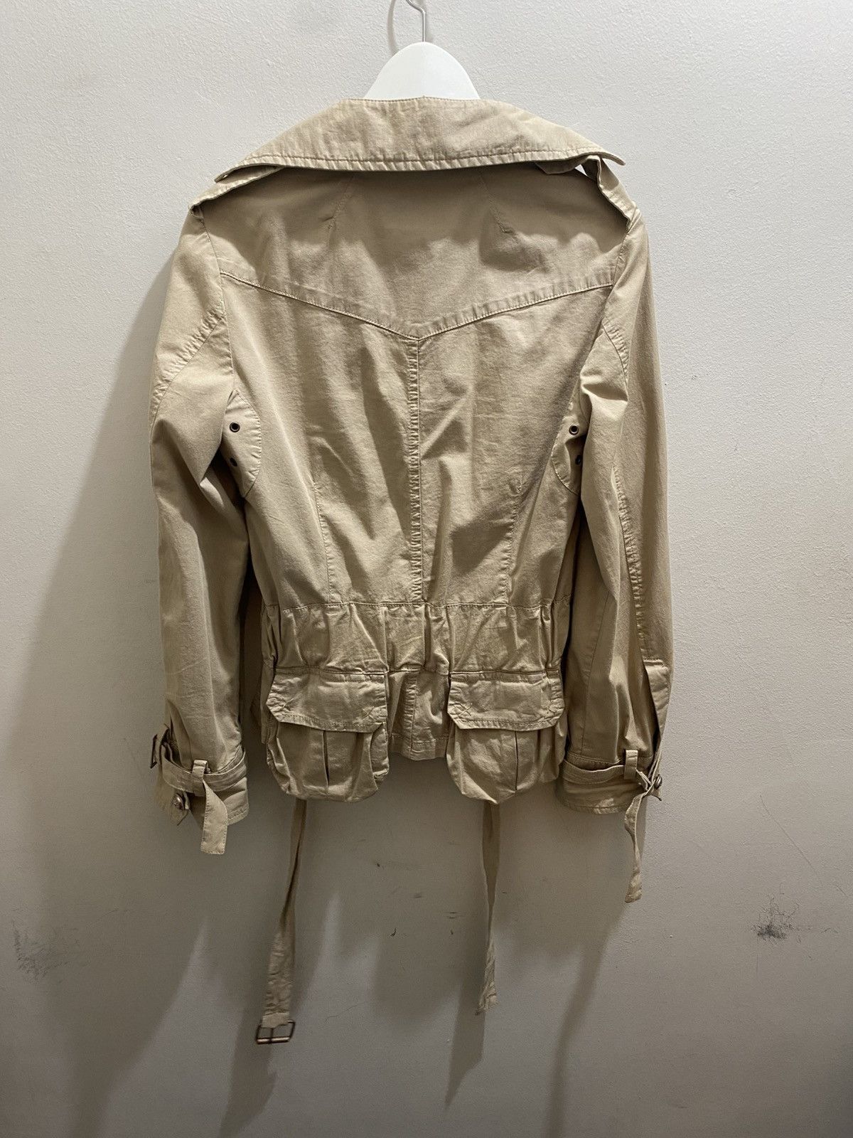 Frankie Morello FRANKIE MORELLO COTTON JACKET KHAKI Size M / US 6-8 / IT 42-44 - 2 Thumbnail