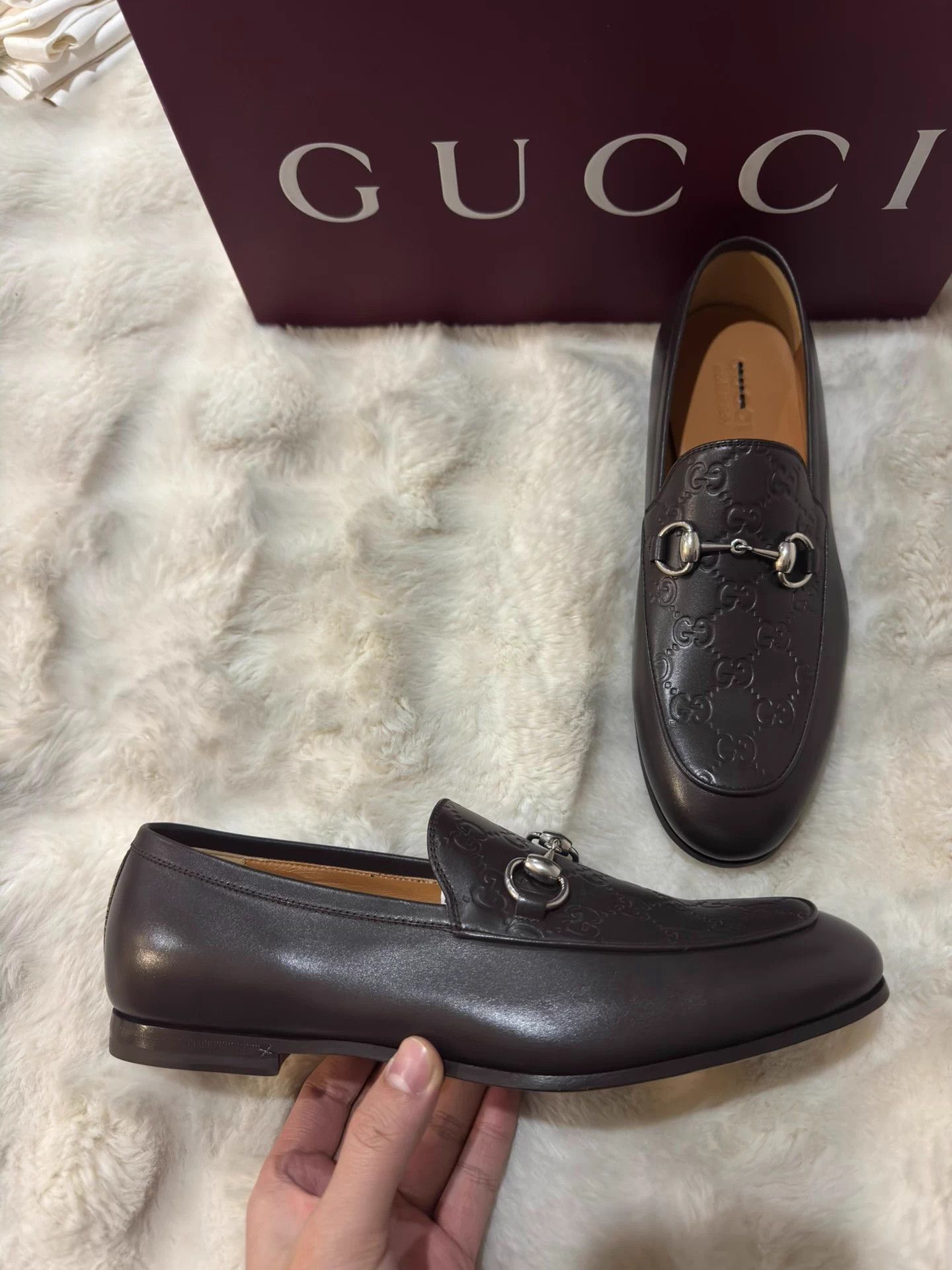Gucci Gucci Horsebit All Over Loafer Deep Brown 41/7 Size US 9.5 / IT 39.5 - 2 Thumbnail