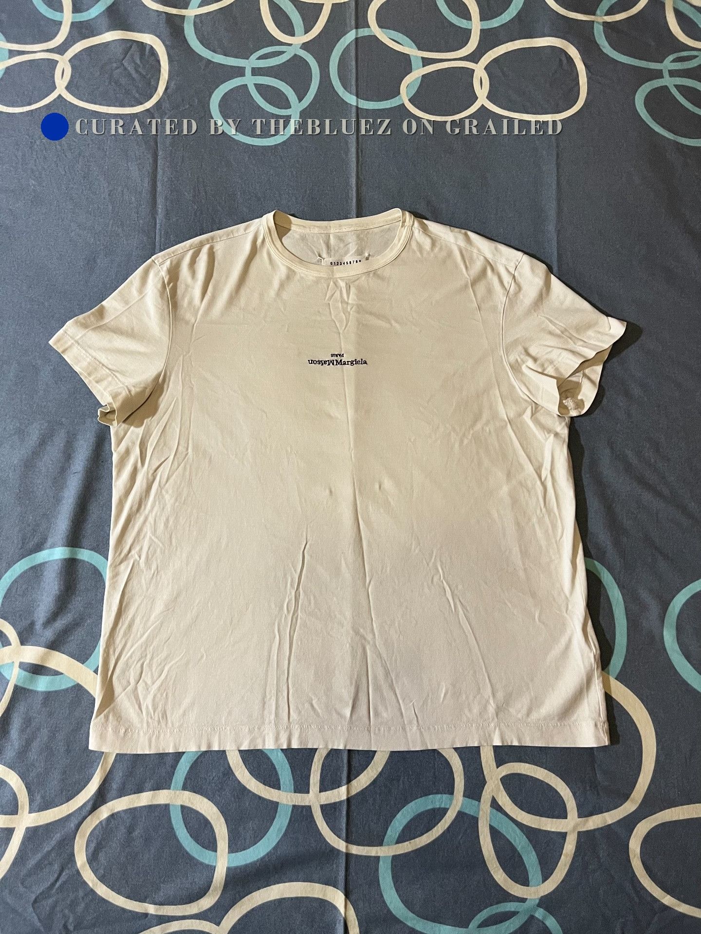 Maison Margiela Maison Margiela Reverse-Embroidered Slogan T-shirt Size US M / EU 48-50 / 2 - 1 Thumbnail