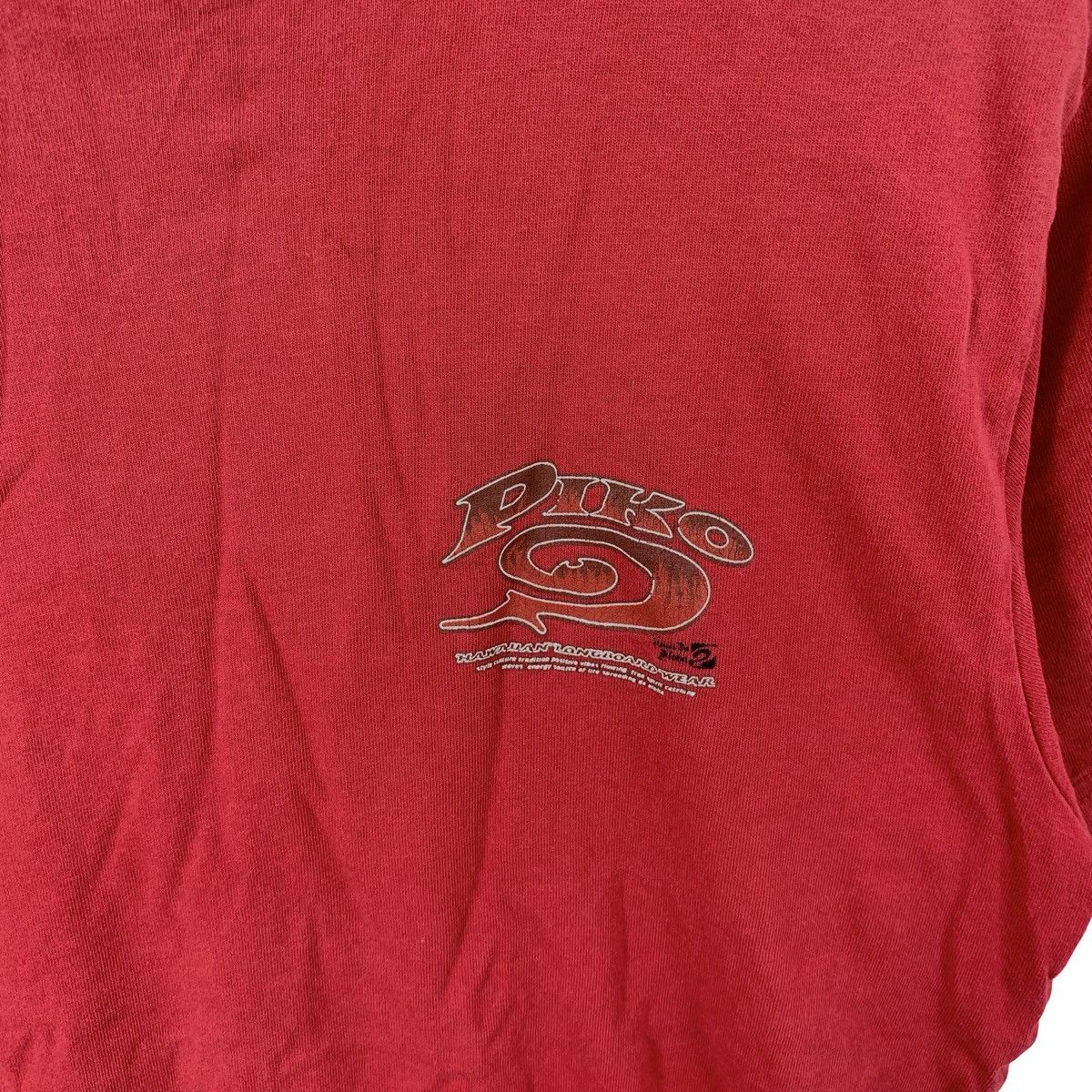 Vintage Vintage PIKO T SHIRT SMALL Logo Spellout – Minimal Surf Size US M / EU 48-50 / 2 - 6 Thumbnail