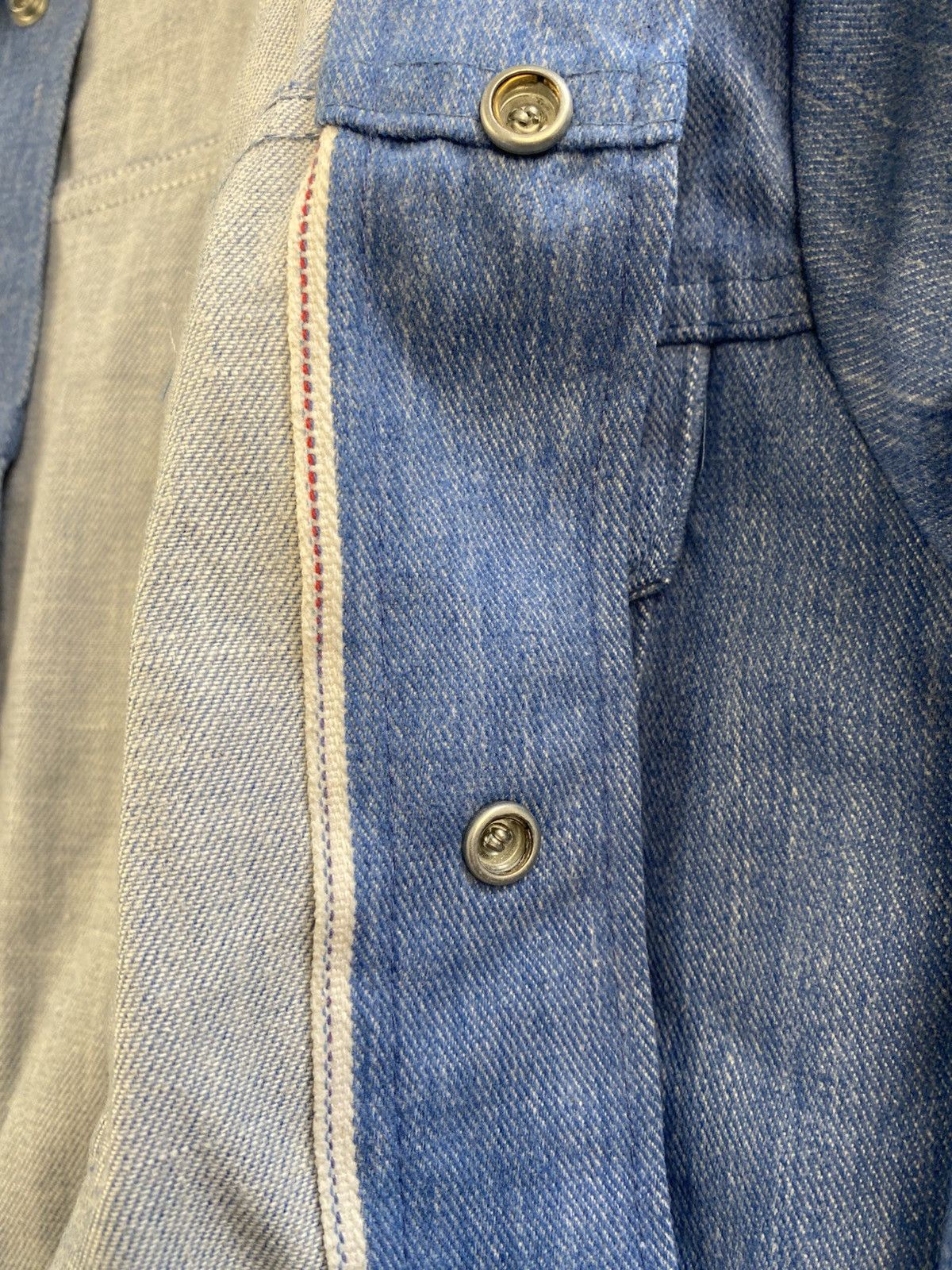 Other Big Yank Selvedge Denim Shirt with metal button Size US L / EU 52-54 / 3 - 9 Thumbnail