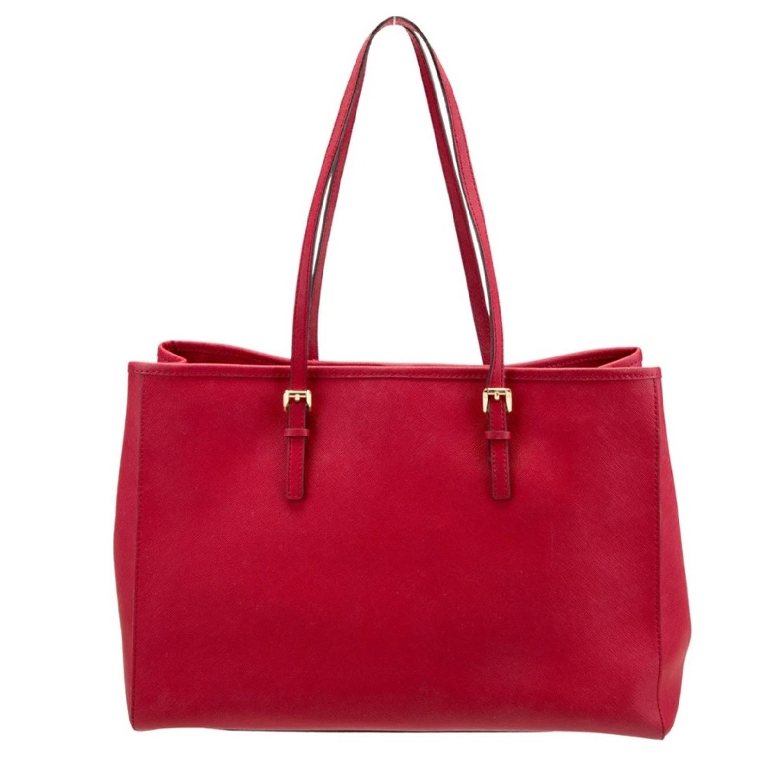Michael Kors MICHAEL Michael Kors Saffiano Leather Top Handle Bag - Red Size ONE SIZE - 1 Thumbnail