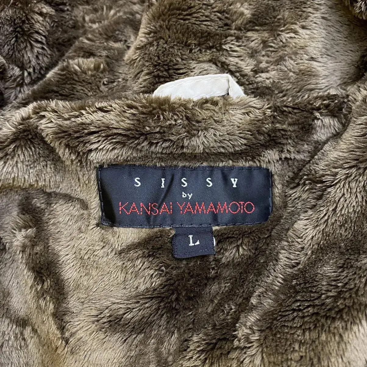 Kansai Yamamoto × Vintage Vintage KANSAI YAMAMOTO SISSY Collection Faux Fur Jacket Size L / US 10 / IT 46 - 4 Thumbnail