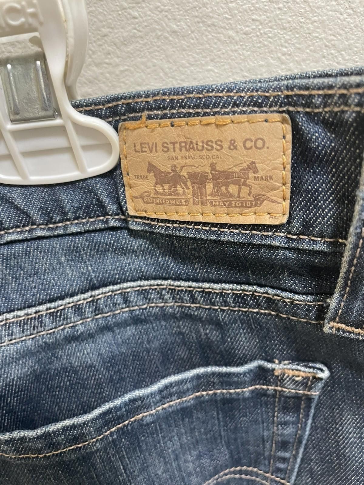 Levi's Levis 544 Ultimate Lift Boot Cut Jeans Size 12P Medium Blue Size 34" / US 12 / IT 48 - 5 Thumbnail