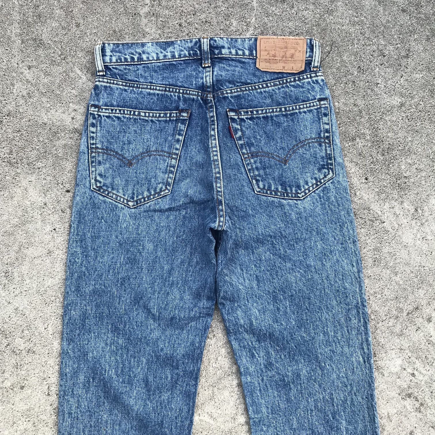 Levi's × Vintage Vintage Levis 503 acidwash 90s levis W28x29.5 straight cut Size US 28 / EU 44 - 1 Thumbnail