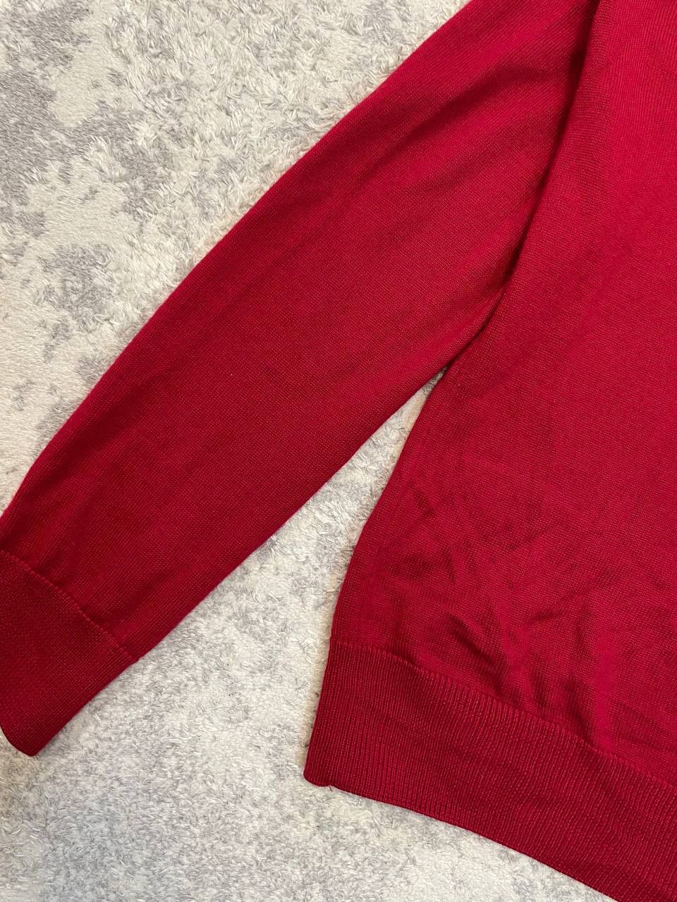 Fred Perry Fred Perry Merino Wool Sweater Laurel Wreath Logo Jumper Men Size US M / EU 48-50 / 2 - 6 Thumbnail