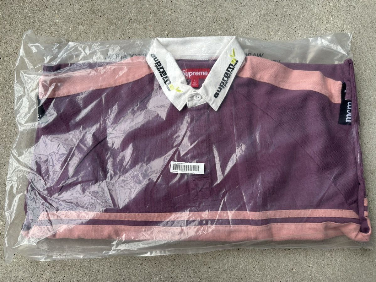 Supreme Supreme Chest Stripe Rugby Shirt | Grailed