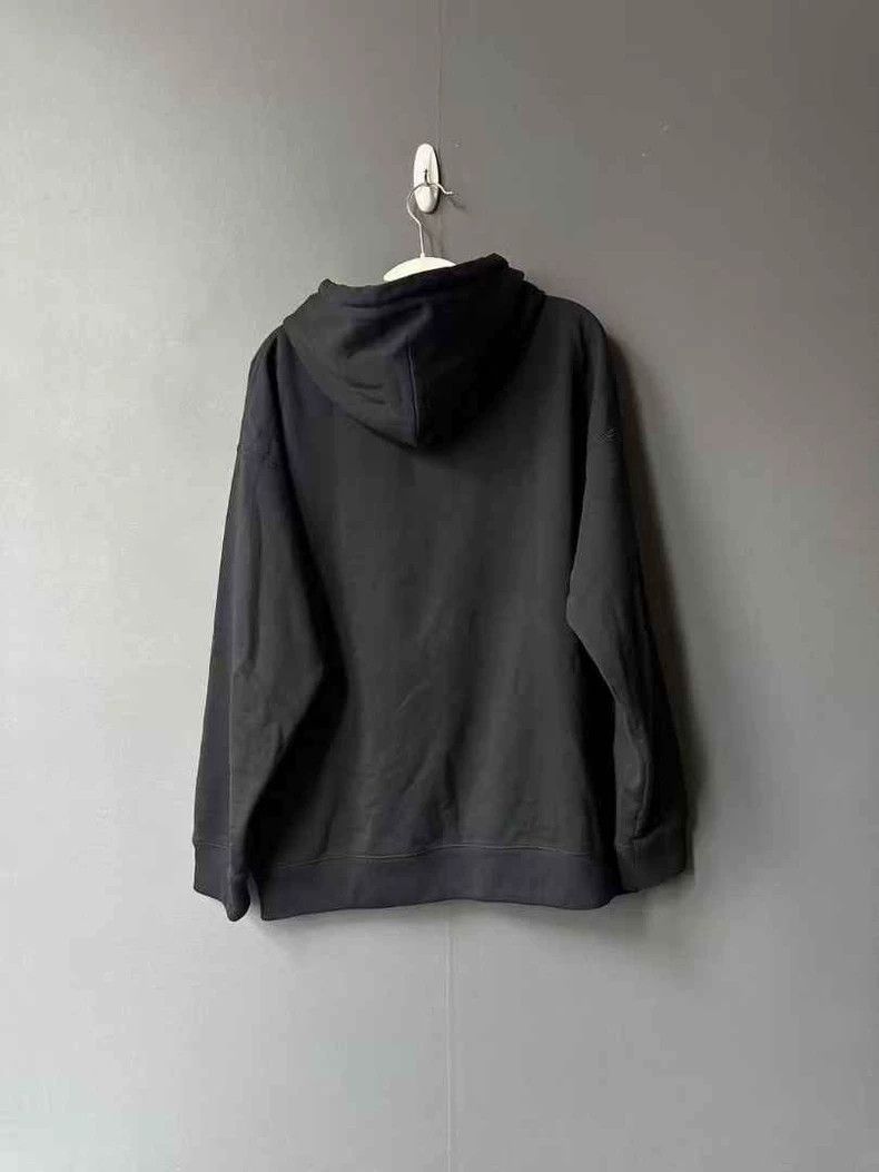 Loewe LOEWE Black leather hoodie Size M / US 6-8 / IT 42-44 - 2 Thumbnail