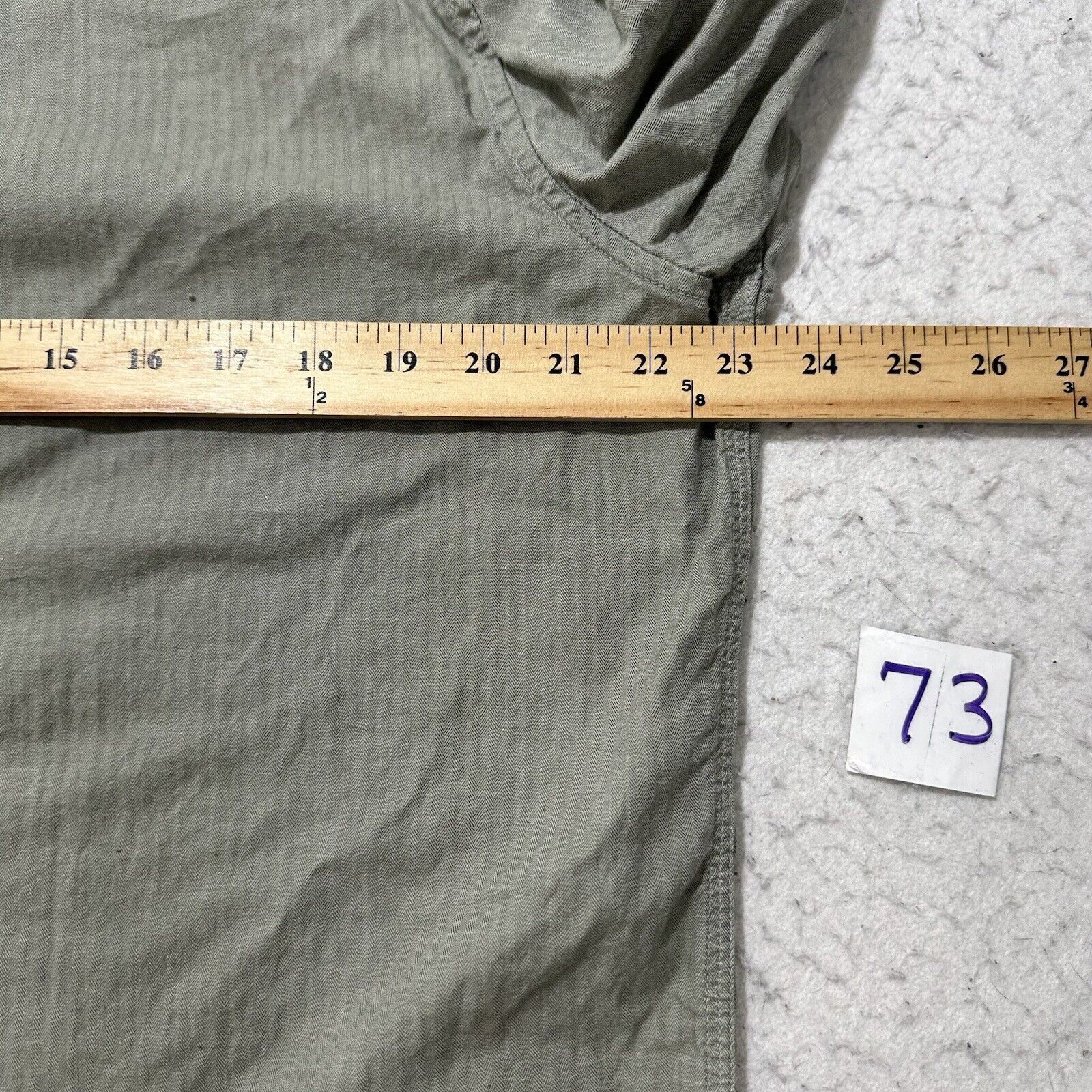 Gap GAP Large Green Classic Fit Button Down Shirt 100% Cotton Size US L / EU 52-54 / 3 - 9 Thumbnail