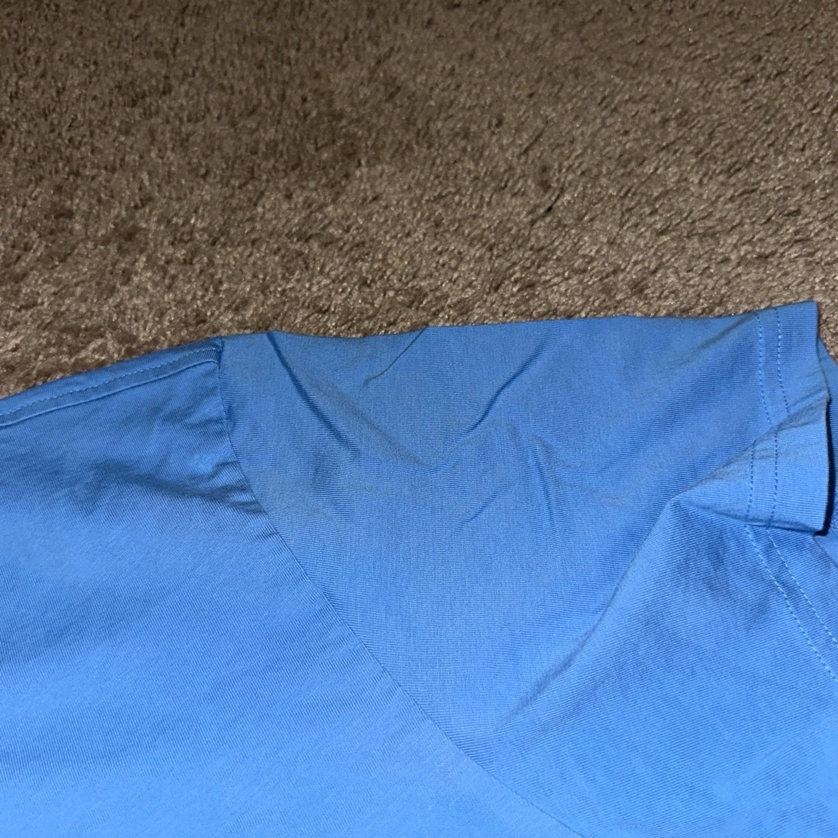 Psycho Bunny Psycho Bunny Shirt Men 2XL Blue Cotton Graphic Print Short Sleeve Preppy Size US XXL / EU 58 / 5 - 7 Thumbnail