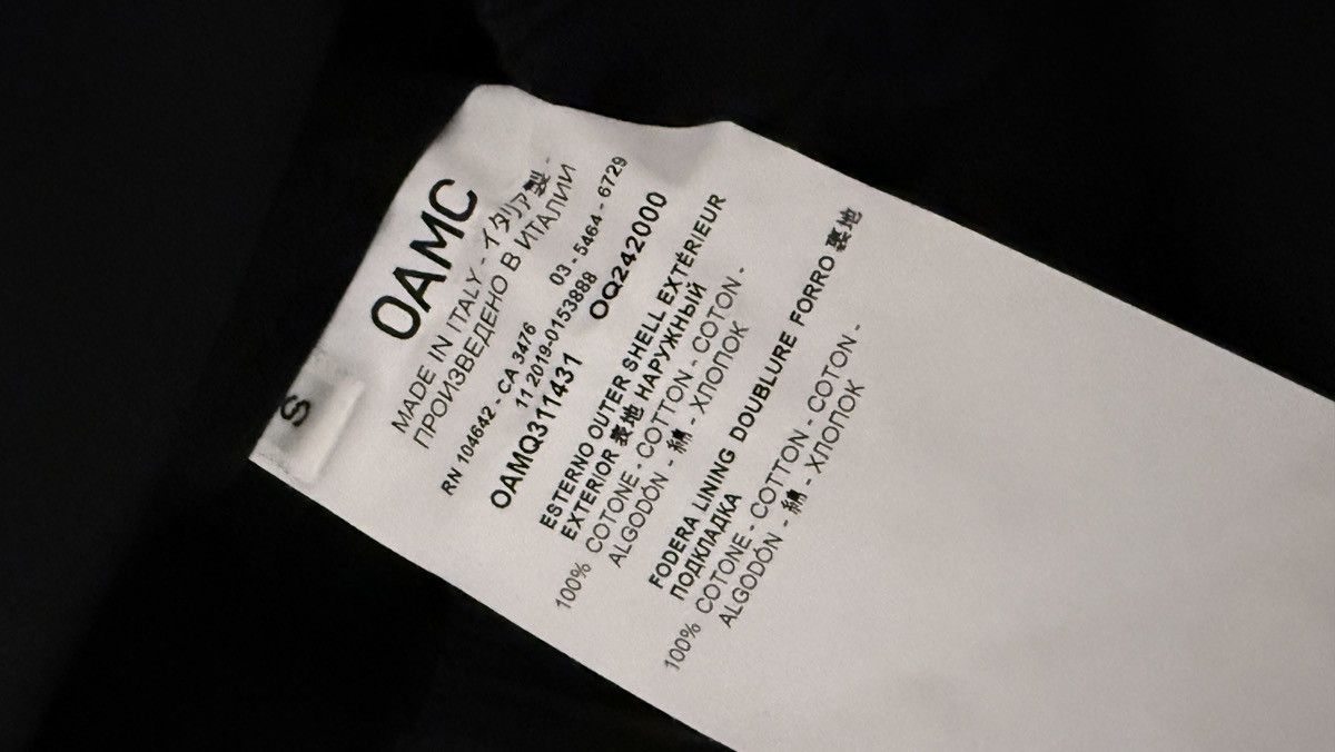 OAMC OAMC technical pants with zipper made in Italy sz S Size US 30 / EU 46 - 5 Thumbnail