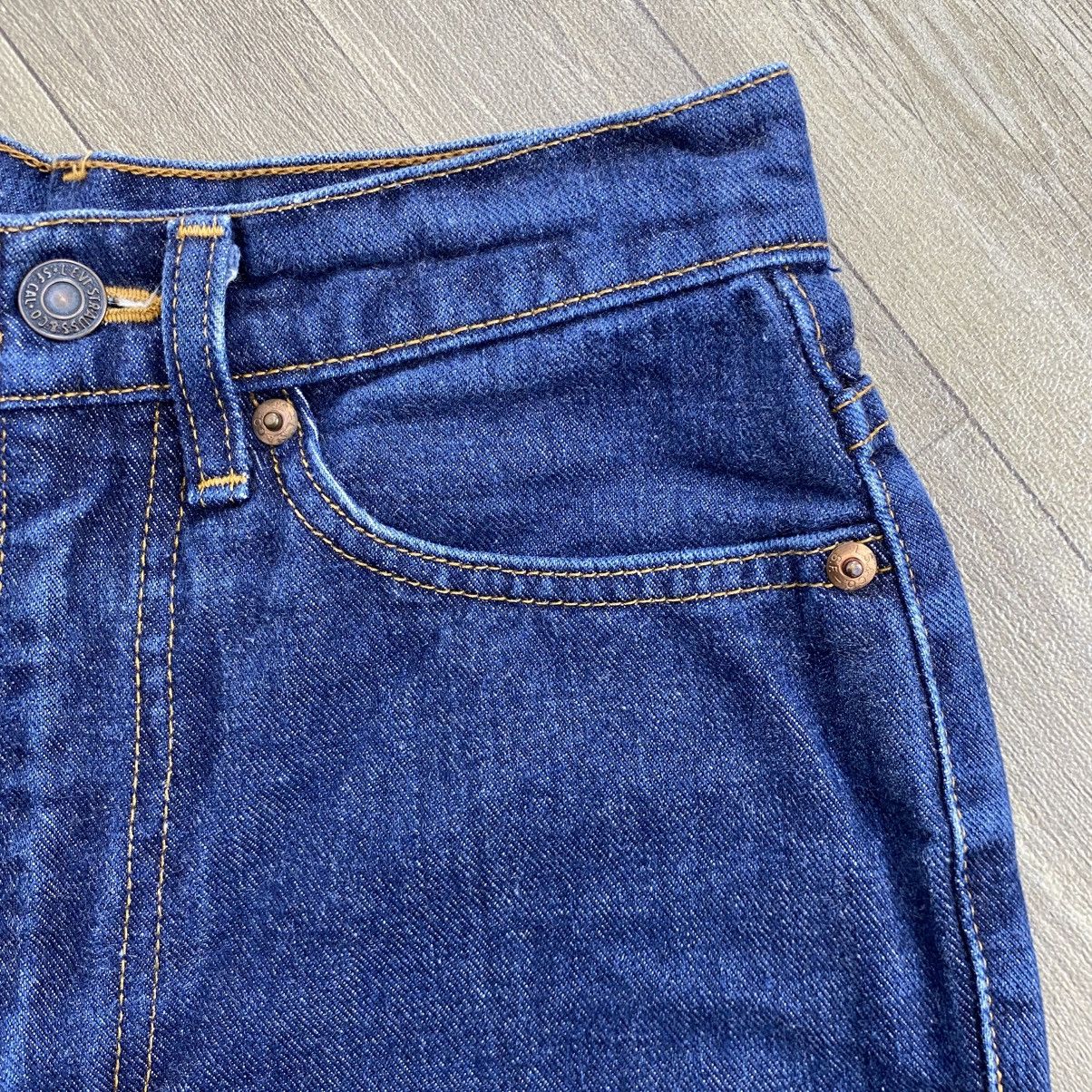 Levi's Vintage Clothing 🇯🇵1990s Vintage Levis W517 Japan 29x32 Bootcut Flared Jeans Size 29" - 5 Thumbnail