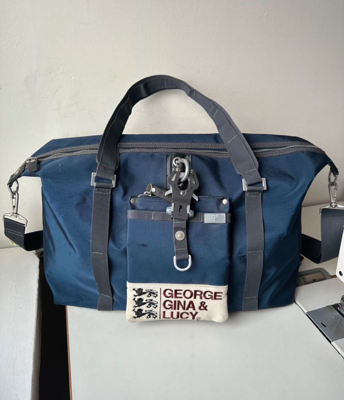 George Gina & Lucy George Gina Lucy Midrange navy vintage bag Size ONE SIZE - 2 Thumbnail
