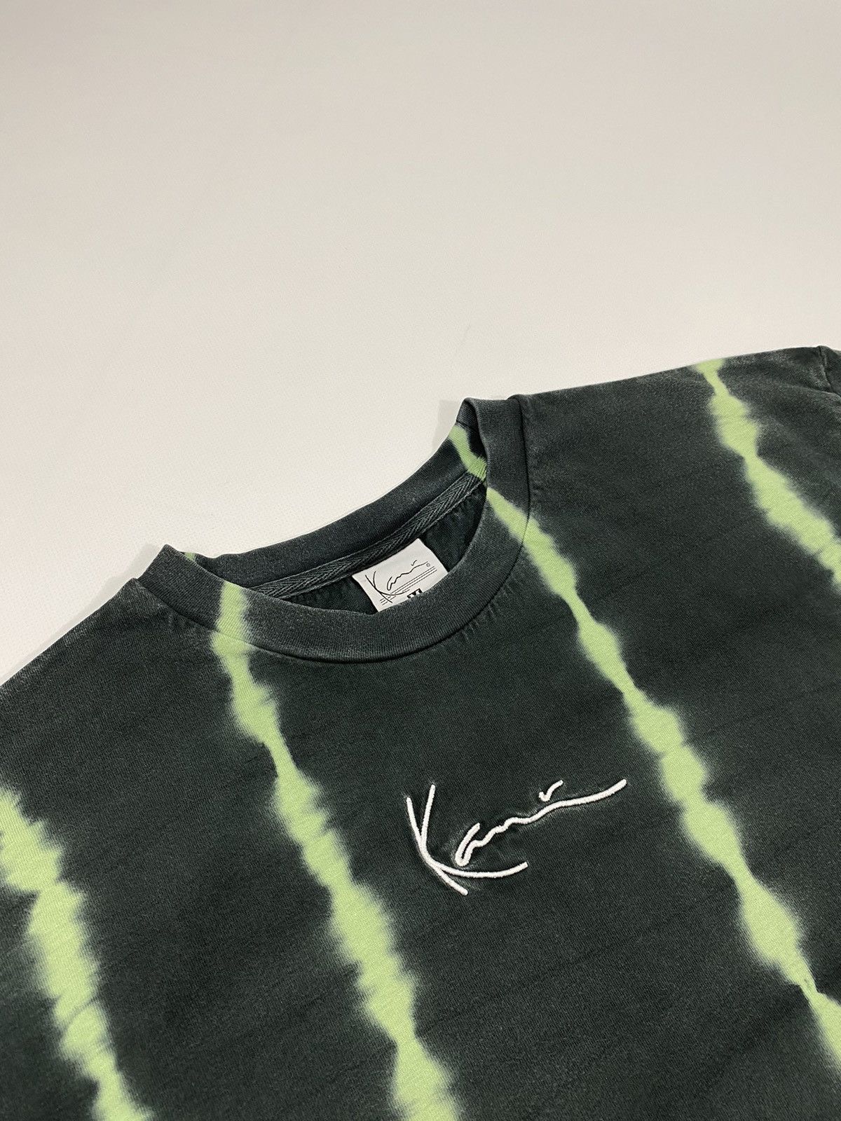 Karl Kani 🔥LASTDROP🔥 Karl Kani Tie Dye Crocodile Green Heavy T-shirt Size US L / EU 52-54 / 3 - 7 Thumbnail