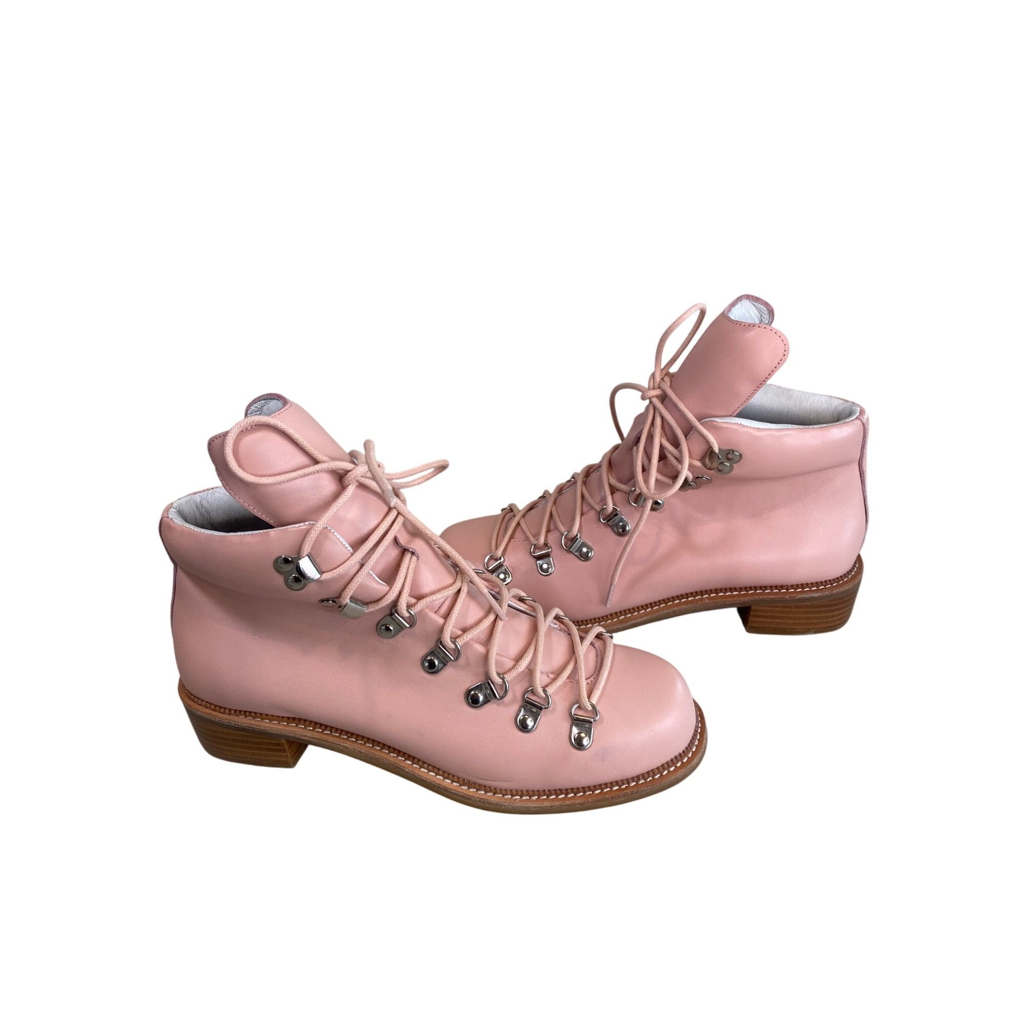 Jeffrey Campbell Jeffrey Campbell + Free People Cascade Canyon Leather Lace U Size US 10 / IT 40 - 3 Thumbnail