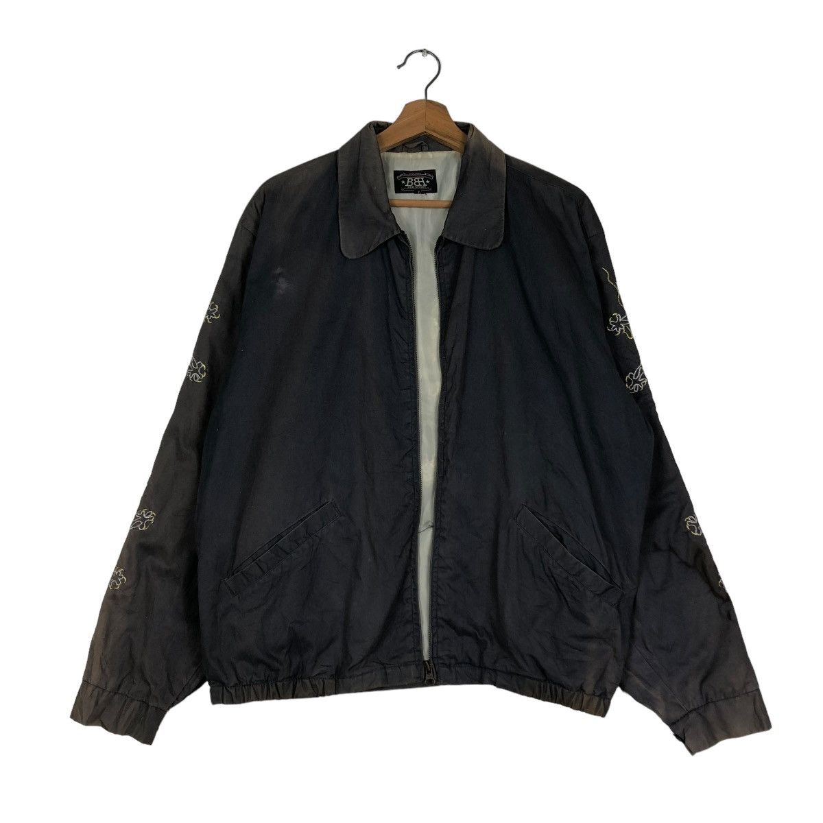 Japanese Brand 🔥VINTAGE DOUBLE BH RUSTY SUKAJAN JACKET JAPAN YOKOSUKA Size US L / EU 52-54 / 3 - 6 Thumbnail