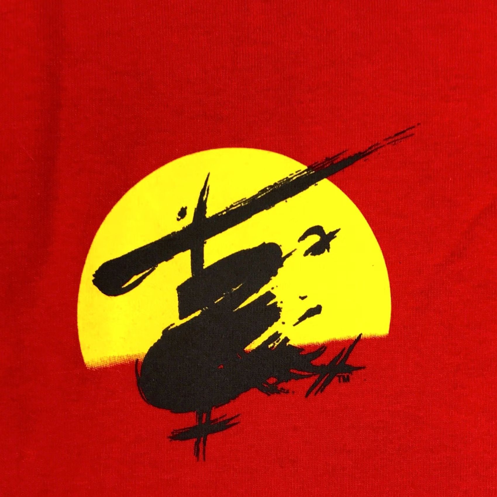 Fruit Of The Loom VINTAGE MISS SAIGON BROADWAY MUSICAL T-Shirt MEDIUM Men Red 90s Music Rock Double-Sided NOS 1990s Fruit of the Loom Size US M / EU 48-50 / 2 - 7 Thumbnail