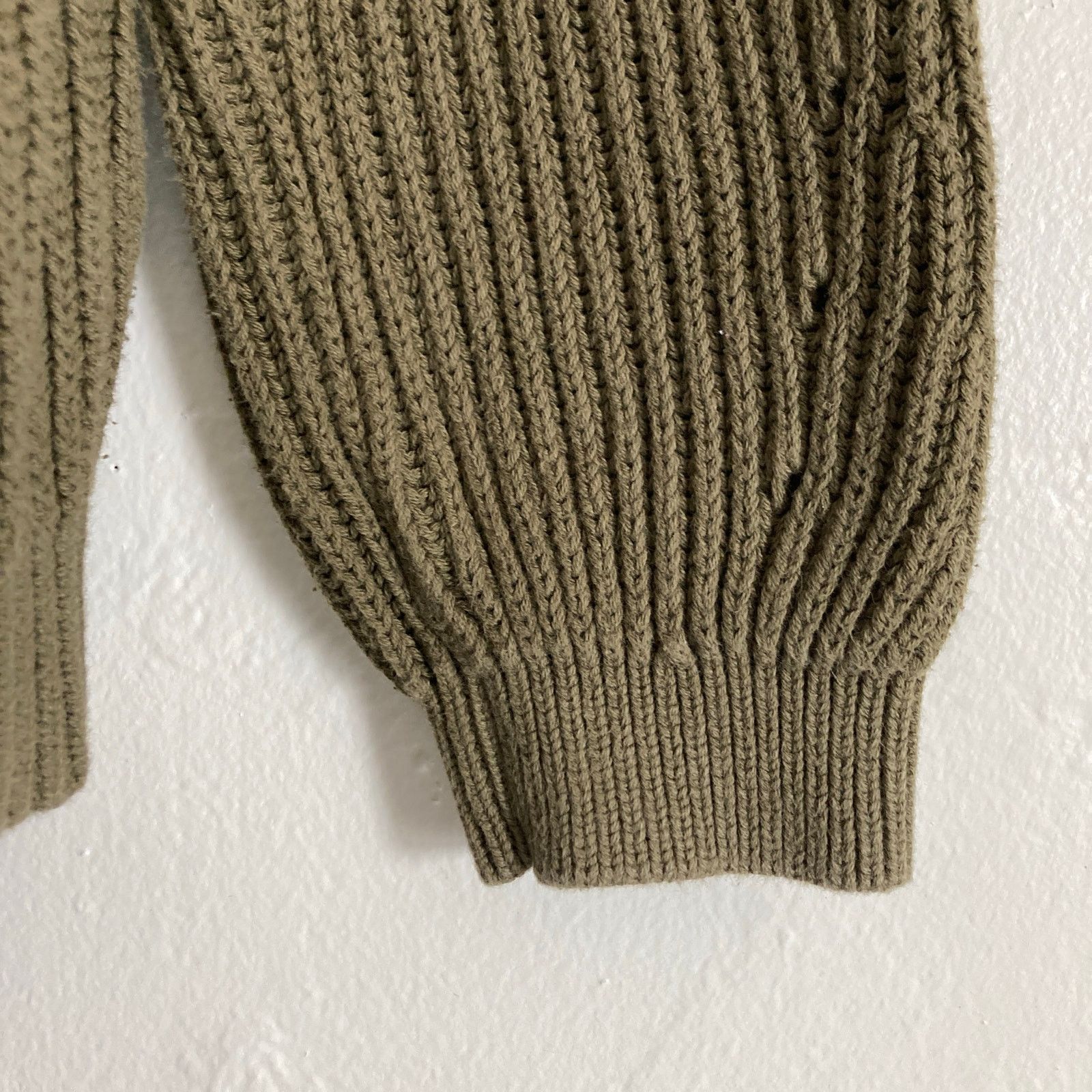 Other Object Cool Creative Conscious Green Knit Pullover Sweater Size XL / US 12-14 / IT 48-50 - 3 Thumbnail