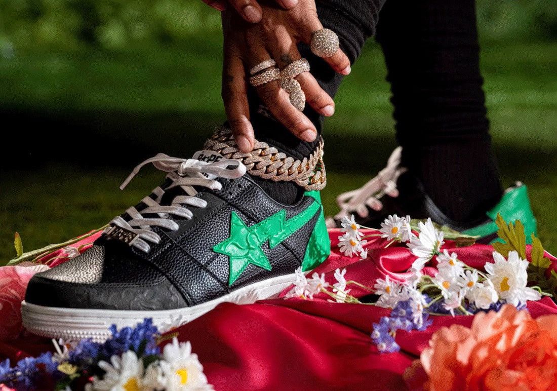 Bape BAPE x GUNNA (SLATT) BAPE STA LOW MENS A BATHING APE 9 Size US 9 / EU 42 - 16 Thumbnail