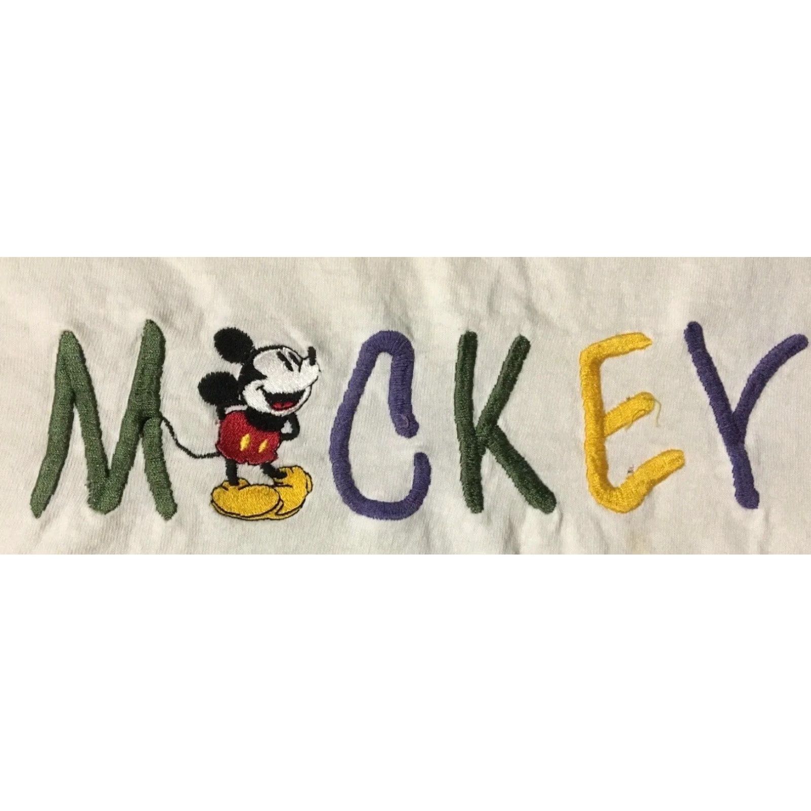 Disney VINTAGE Mickey Mouse Shirt USA Disney 90s Faded Grunge Cartoon TV Punk M White Mens M USA Disney Grunge 90s Mickey Mouse Cartoon Shirt Mens M White Size US M / EU 48-50 / 2 - 2 Thumbnail
