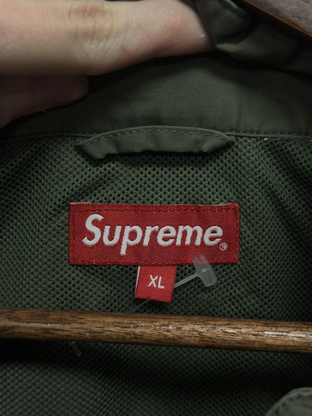 Supreme Supreme Green Windbreaker Track Jacket Size XL (NEW) Size US XL / EU 56 / 4 - 10 Thumbnail