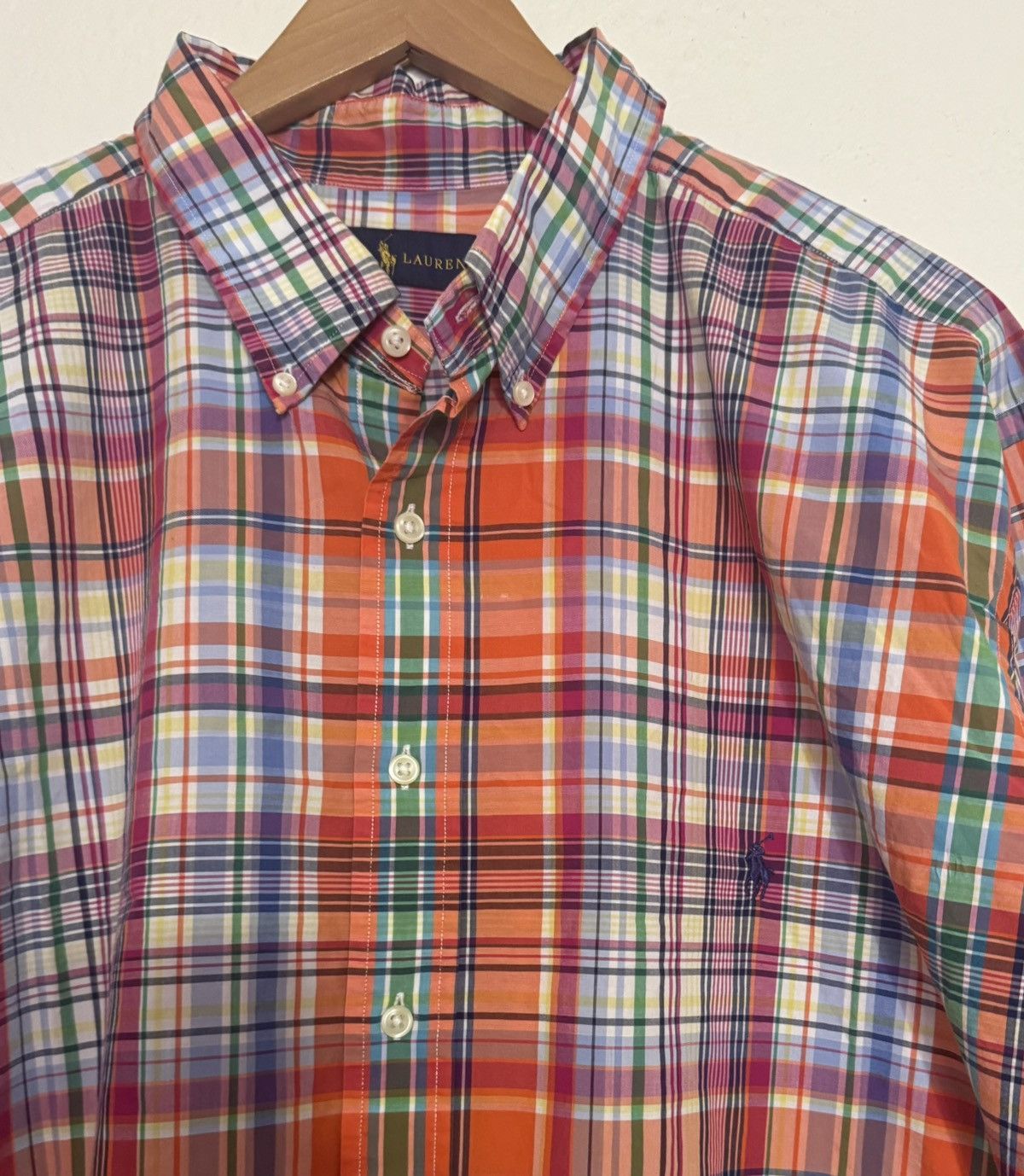 Polo Ralph Lauren Polo Ralph Lauren Madras Plaid Shirt Size US XXL / EU 58 / 5 - 2 Thumbnail