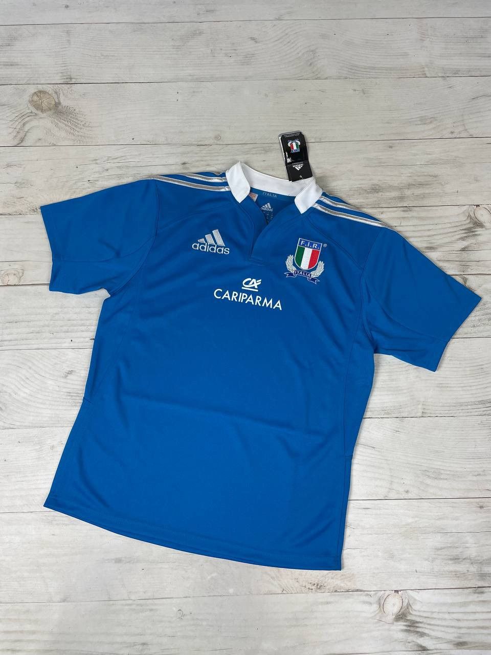 Adidas Jersey Vintage Adidas Italia Rugby Union Home Shirt Jersey Grailed