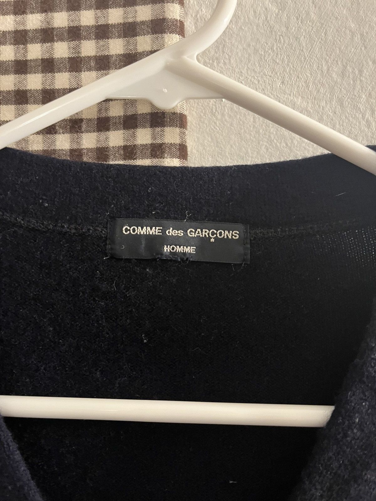 Comme des Garcons commes des garçons navy knit cardigan Size US S / EU 44-46 / 1 - 2 Thumbnail