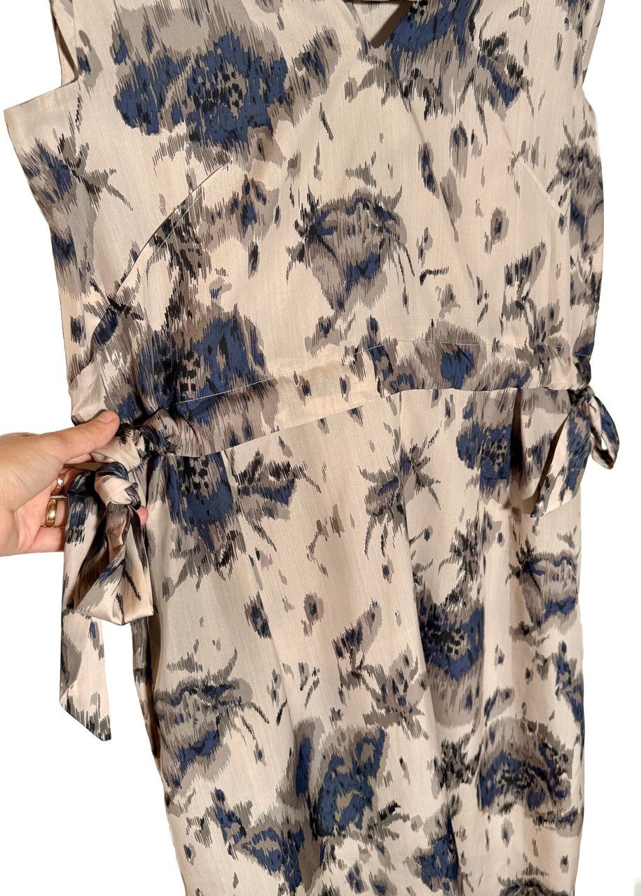Marni Marni Dusty Pink Floral Print Silk Dress Size M / US 6-8 / IT 42-44 - 5 Thumbnail