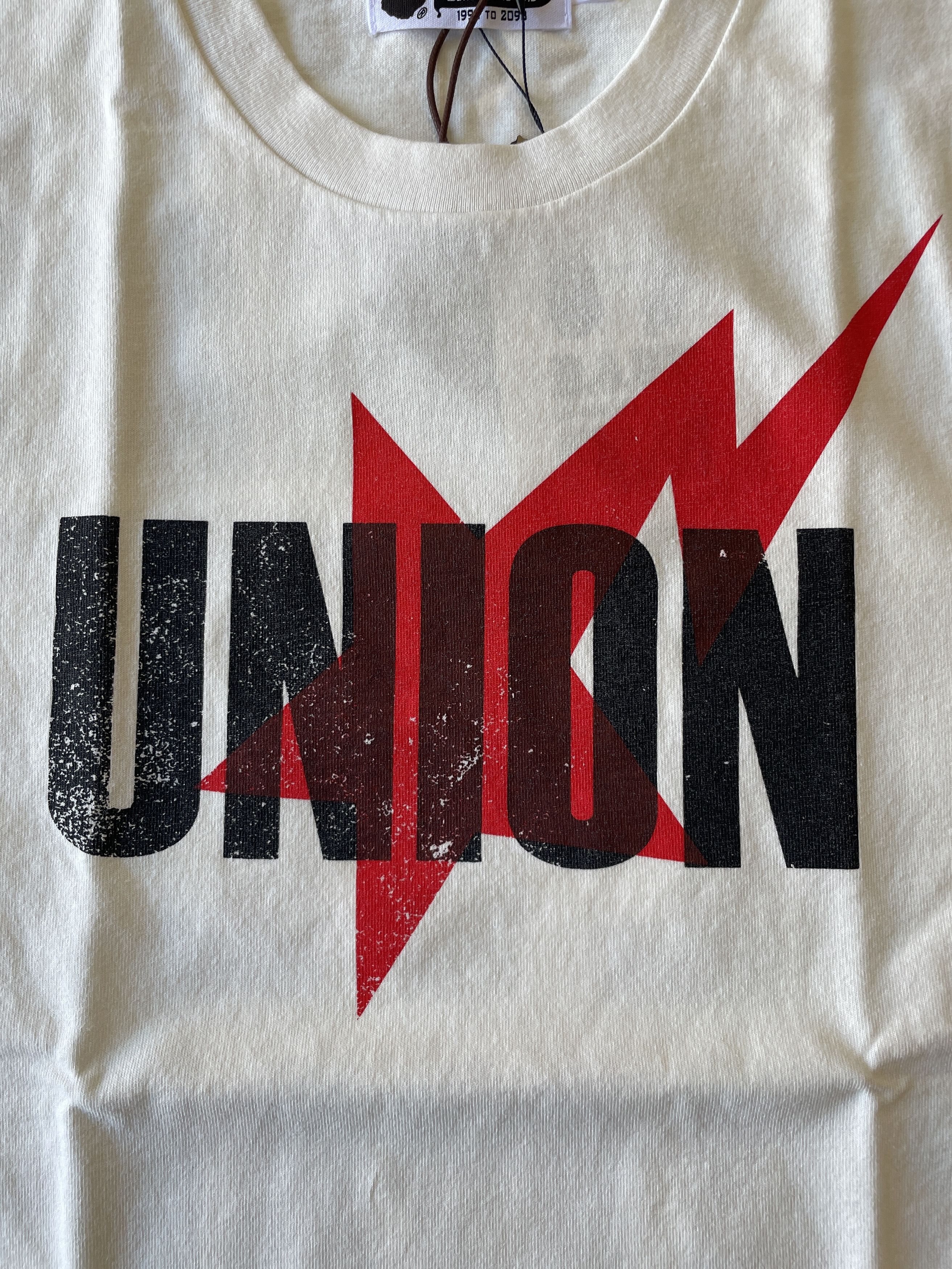 Bape × Union LA BAPE X UNION WASHED STA TEE Size US M / EU 48-50 / 2 - 3 Thumbnail
