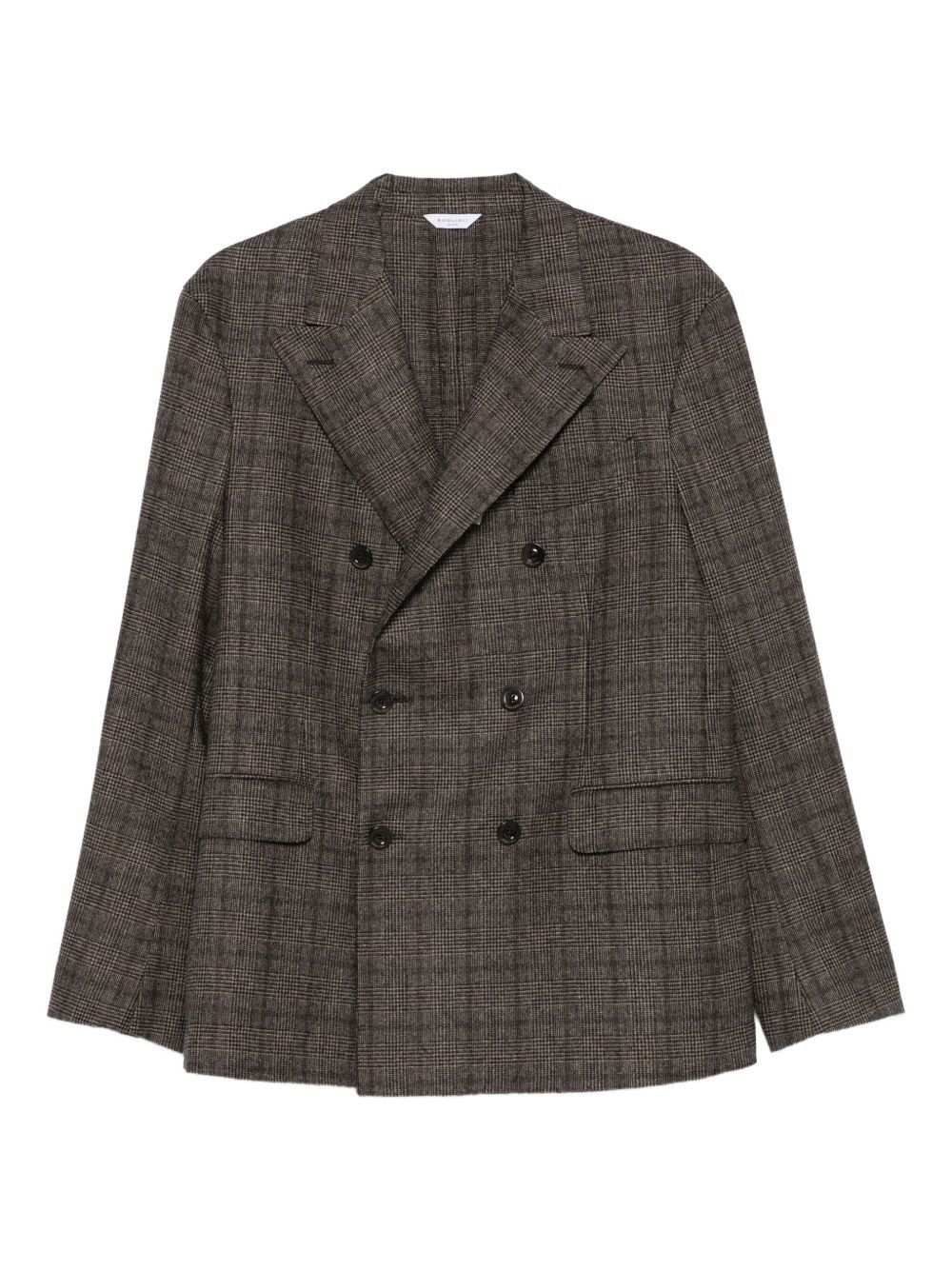 Boglioli WOOL BLEND DOUBLE-BREASTED JACKET Size US L / EU 52-54 / 3 - 1 Thumbnail