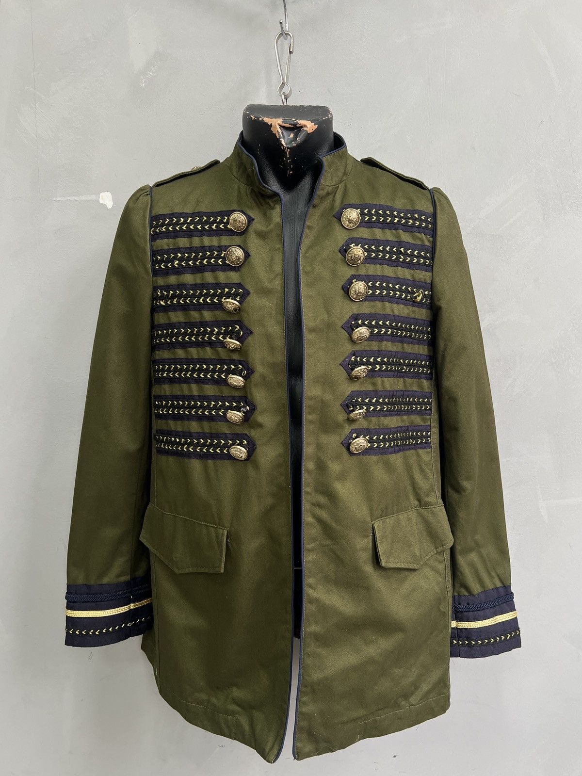 Kapital Hussar napoleon olive jacket buttons kapital style y2k Size US M / EU 48-50 / 2 - 1 Thumbnail