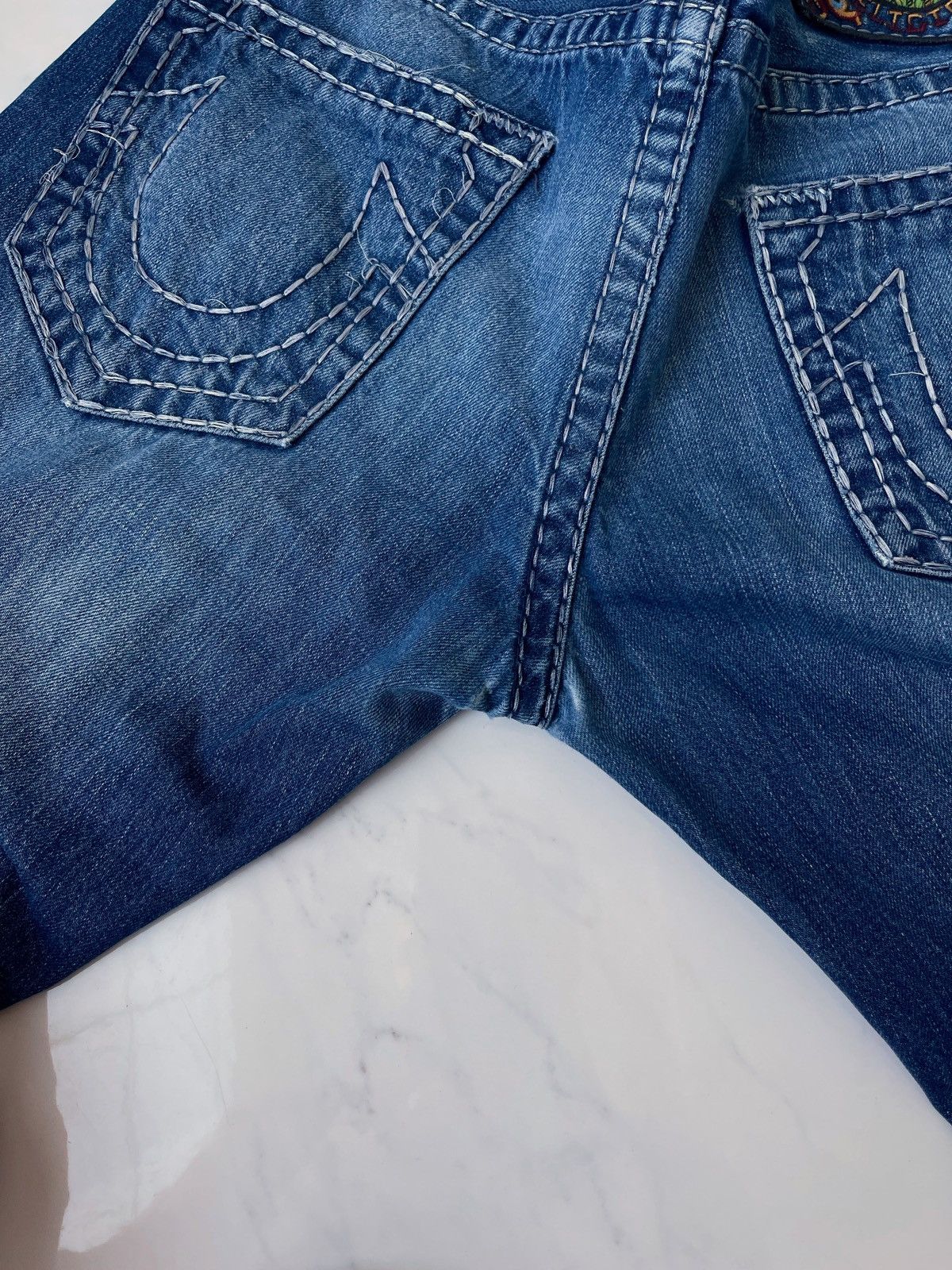True Religion Vintage Y2k True Religion Rare Jeans TRASHED Size US 33 - 14 Thumbnail