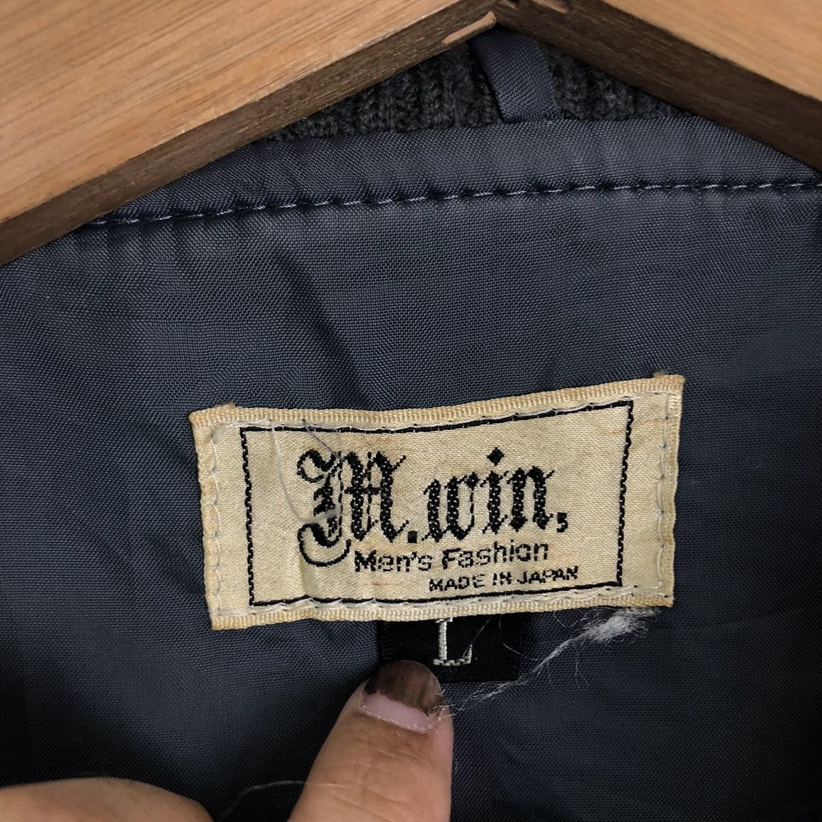 Japanese Brand 🔥90’s VINTAGE WOOL VARSITY JACKET M.WIN ISSEY MIYAKE Size US L / EU 52-54 / 3 - 12 Thumbnail