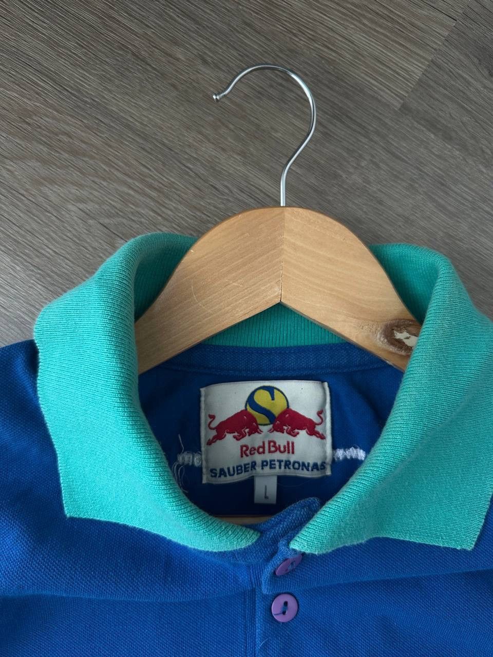 Red Bull Vintage Red Bull Sauber Petronas Polo Shirt F1 Racing Team Size US L / EU 52-54 / 3 - 9 Thumbnail