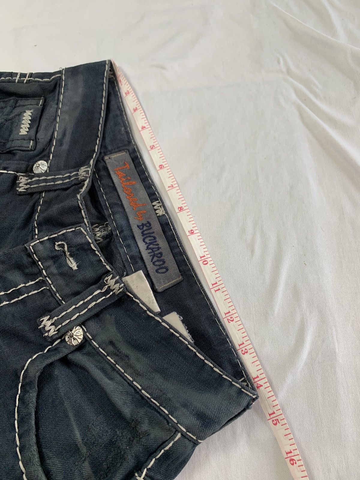 Japanese Brand Flare bootcut buckaroo jeans like true religion Size US 28 / EU 44 - 10 Thumbnail