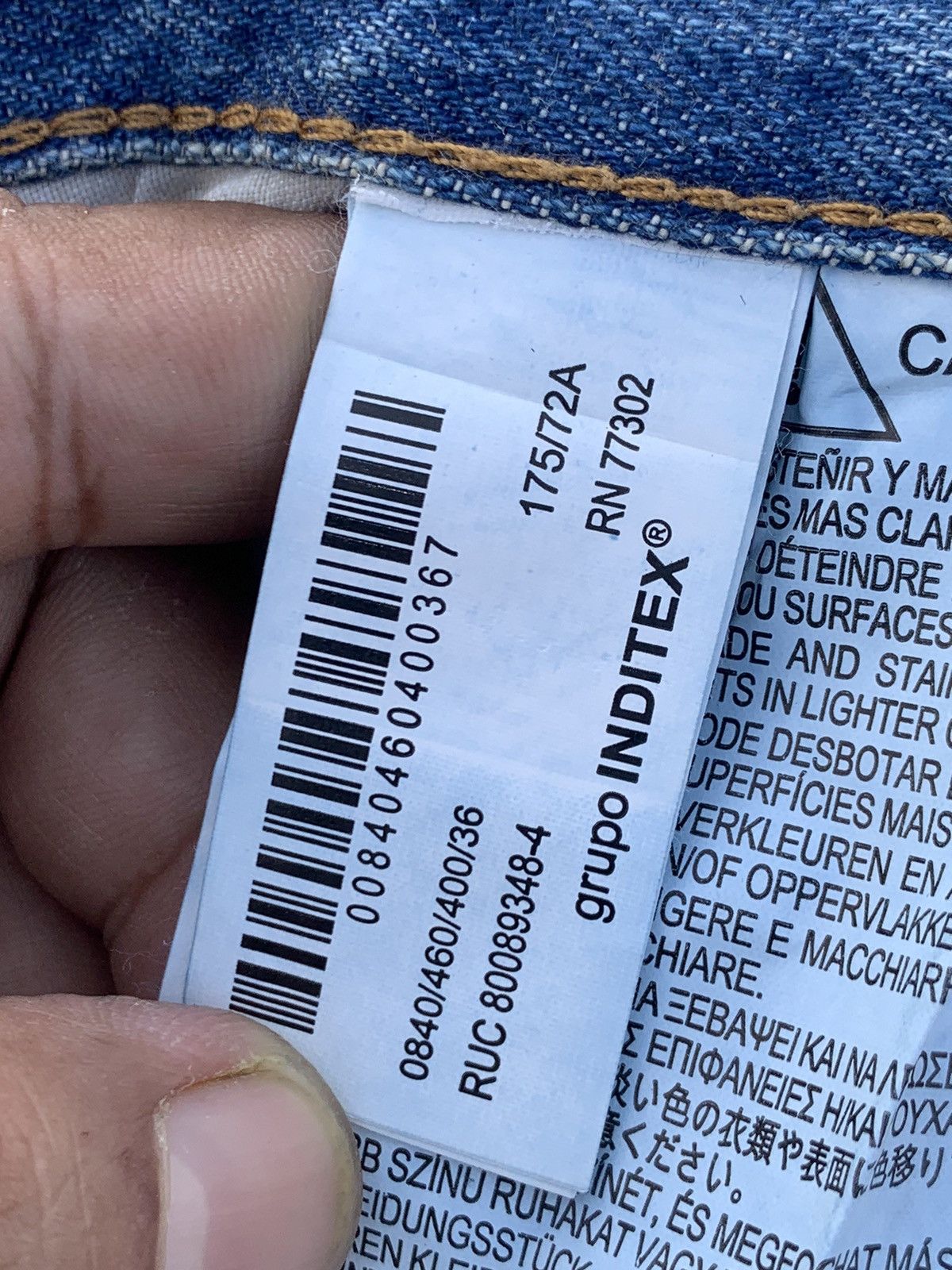 Zara BAGGY ZARA JEANS LIKE JNCO STYLE. Size US 32 / EU 48 - 7 Thumbnail