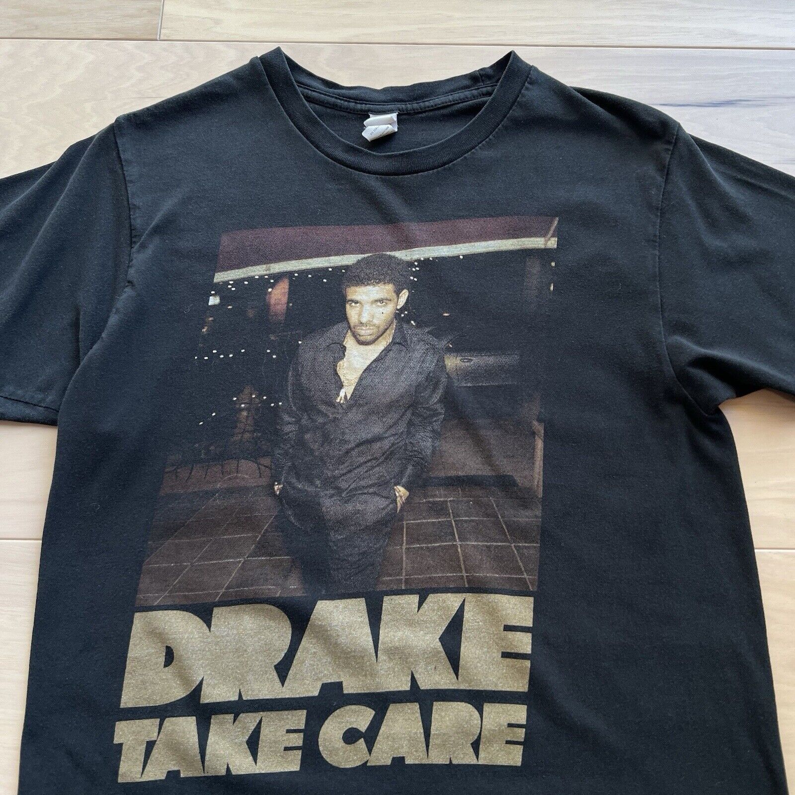 Rap Tees Drake Take Care Tour Shirt Medium Black Hip Hop Music Size US M / EU 48-50 / 2 - 3 Thumbnail