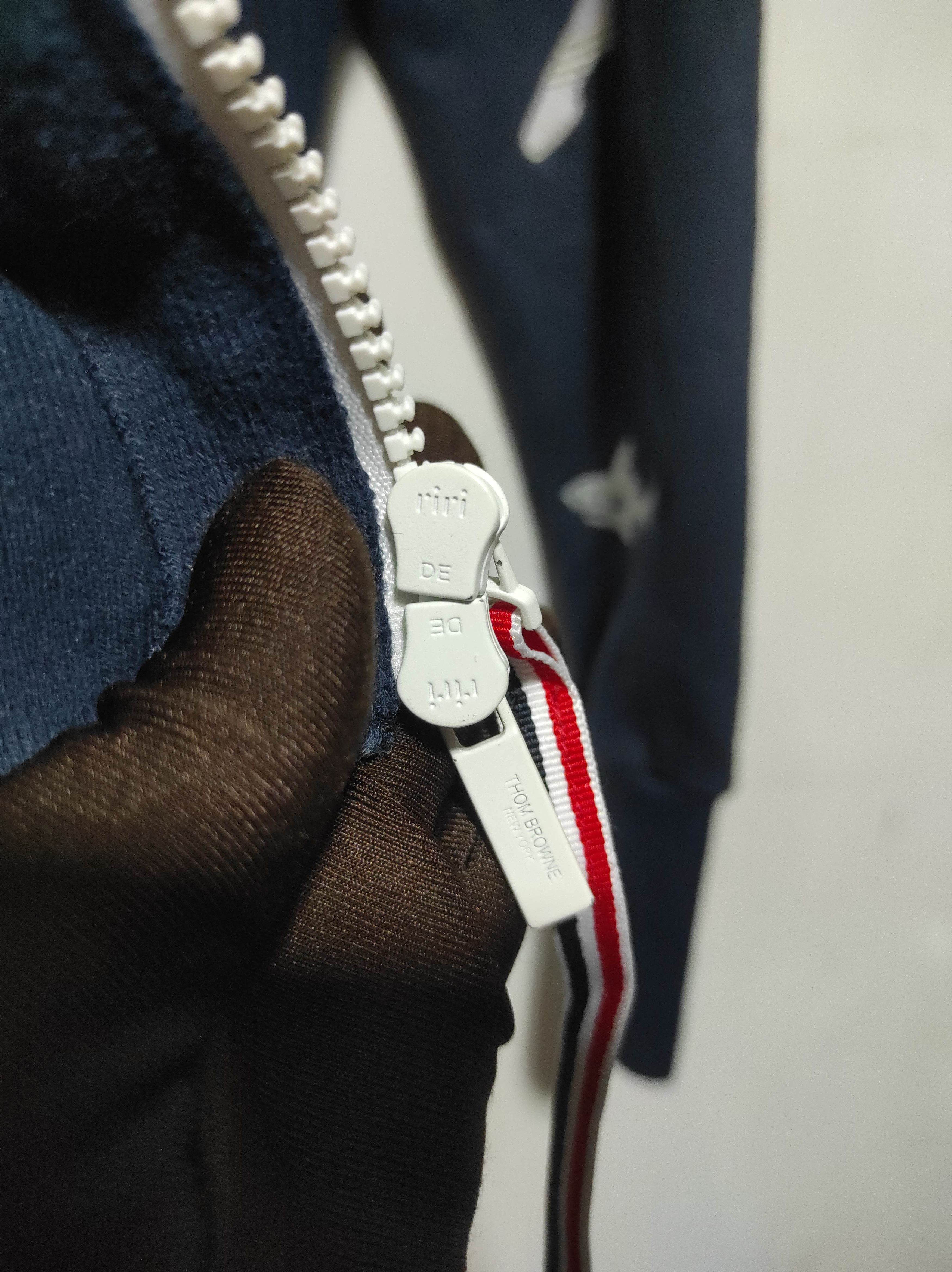 Thom Browne Thom Browne Shark and Surfboard Embroidered Navy Hoodie Size US XS / EU 42 / 0 - 17 Thumbnail