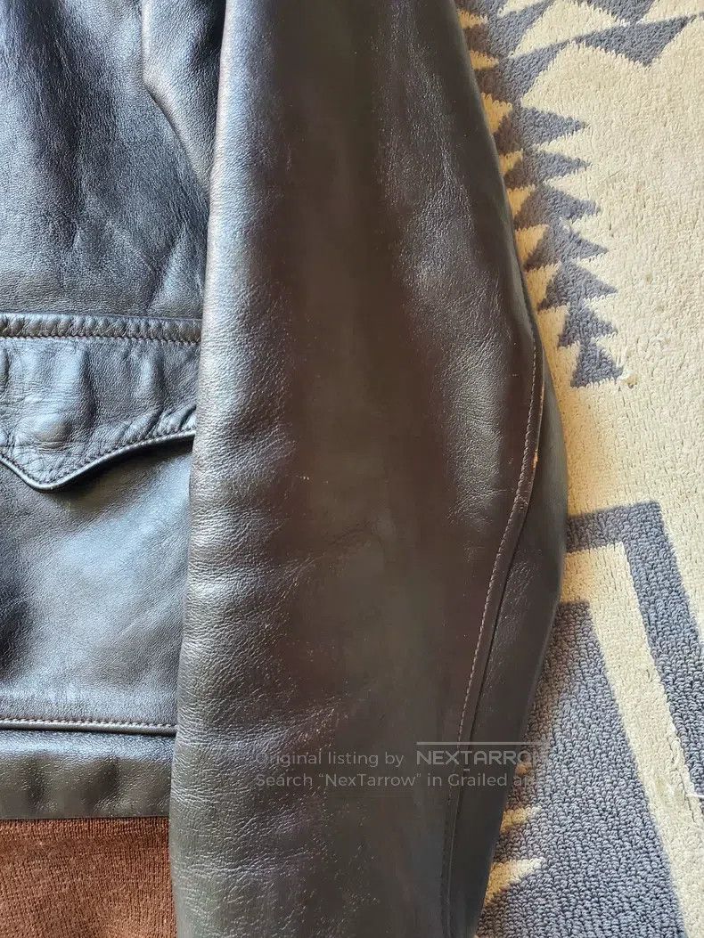 The Real McCoy's The Real McCoys A2 Horseskin Jacket Size US XXS / EU 40 - 5 Thumbnail