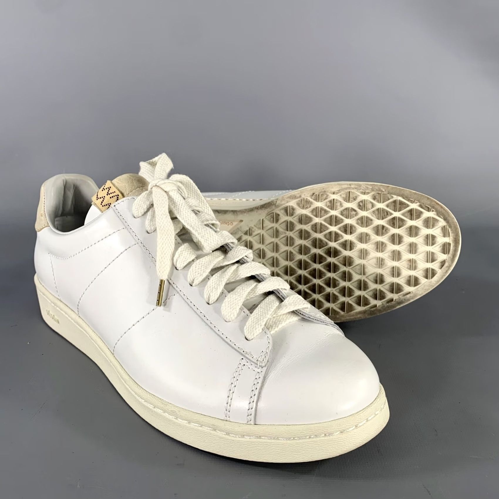 Visvim VISVIM Size 9.5 White Leather Lace Up Sneakers Size US 10 / EU 43 - 5 Thumbnail
